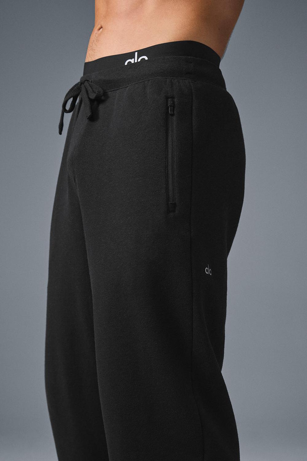 Pantalon Deportivo Alo Yoga Triumph Restore Hombre Negros | Mexico  CTK-860957