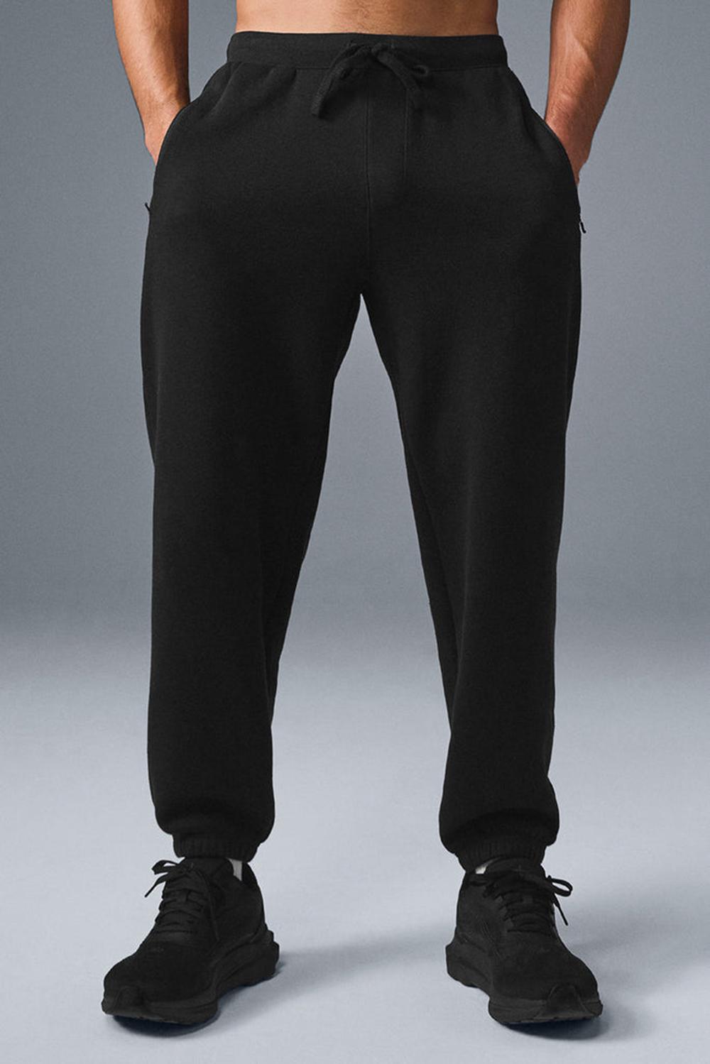 Pantalon Deportivo Alo Yoga Triumph Restore Hombre Negros | Mexico  CTK-860957
