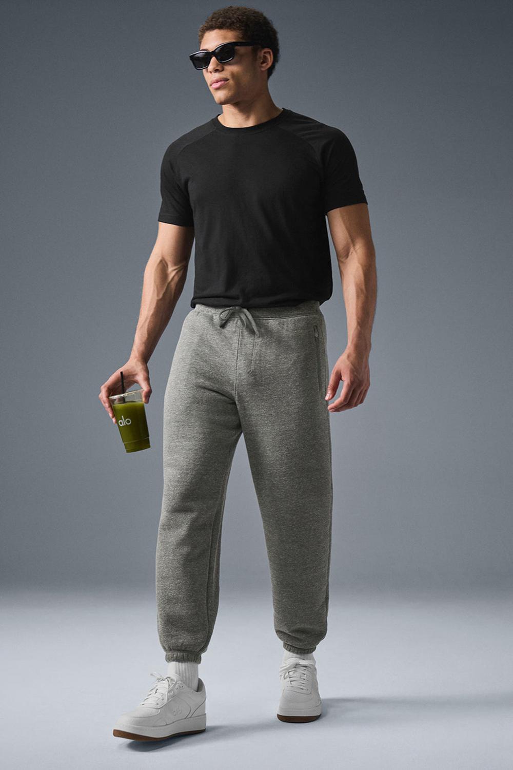 Pantalon Deportivo Alo Yoga Triumph Restore Hombre Grises | Mexico  ZKE-029136