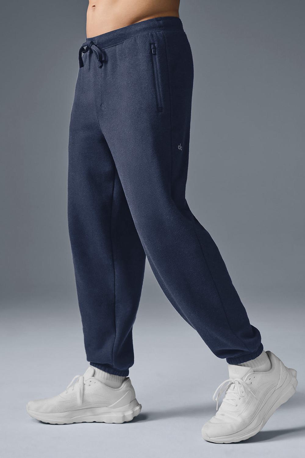 Pantalon Deportivo Alo Yoga Triumph Restore Hombre Azul Marino | Mexico  WYX-381760