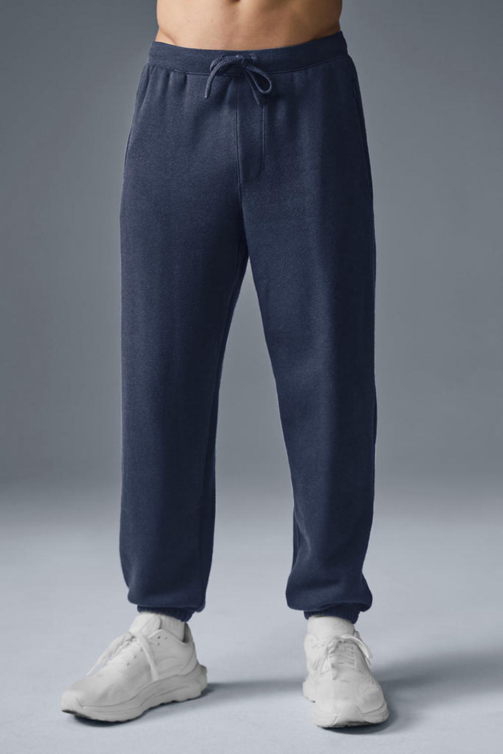 Pantalon Deportivo Alo Yoga Triumph Restore Hombre Azul Marino | Mexico  WYX-381760