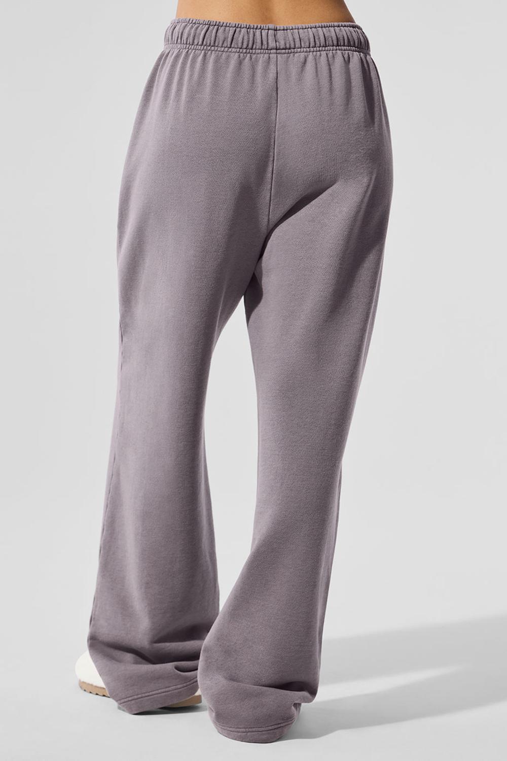 Pantalon Deportivo Alo Yoga Washed Accolade Straight Leg Mujer Grises Azules | Mexico  TLN-134267