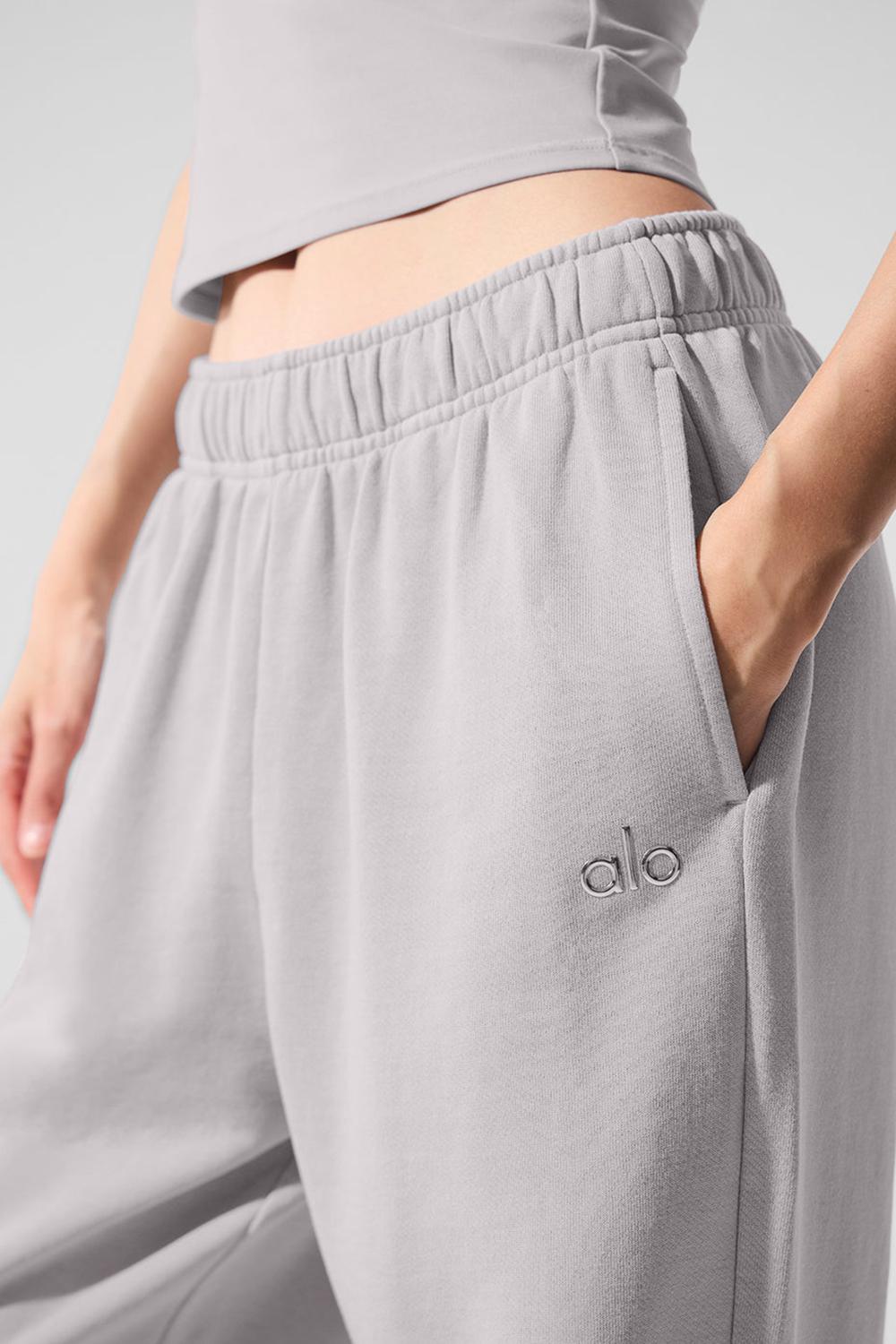 Pantalon Deportivo Alo Yoga Washed Accolade Straight Leg Mujer Grises Azules | Mexico  CEA-019548