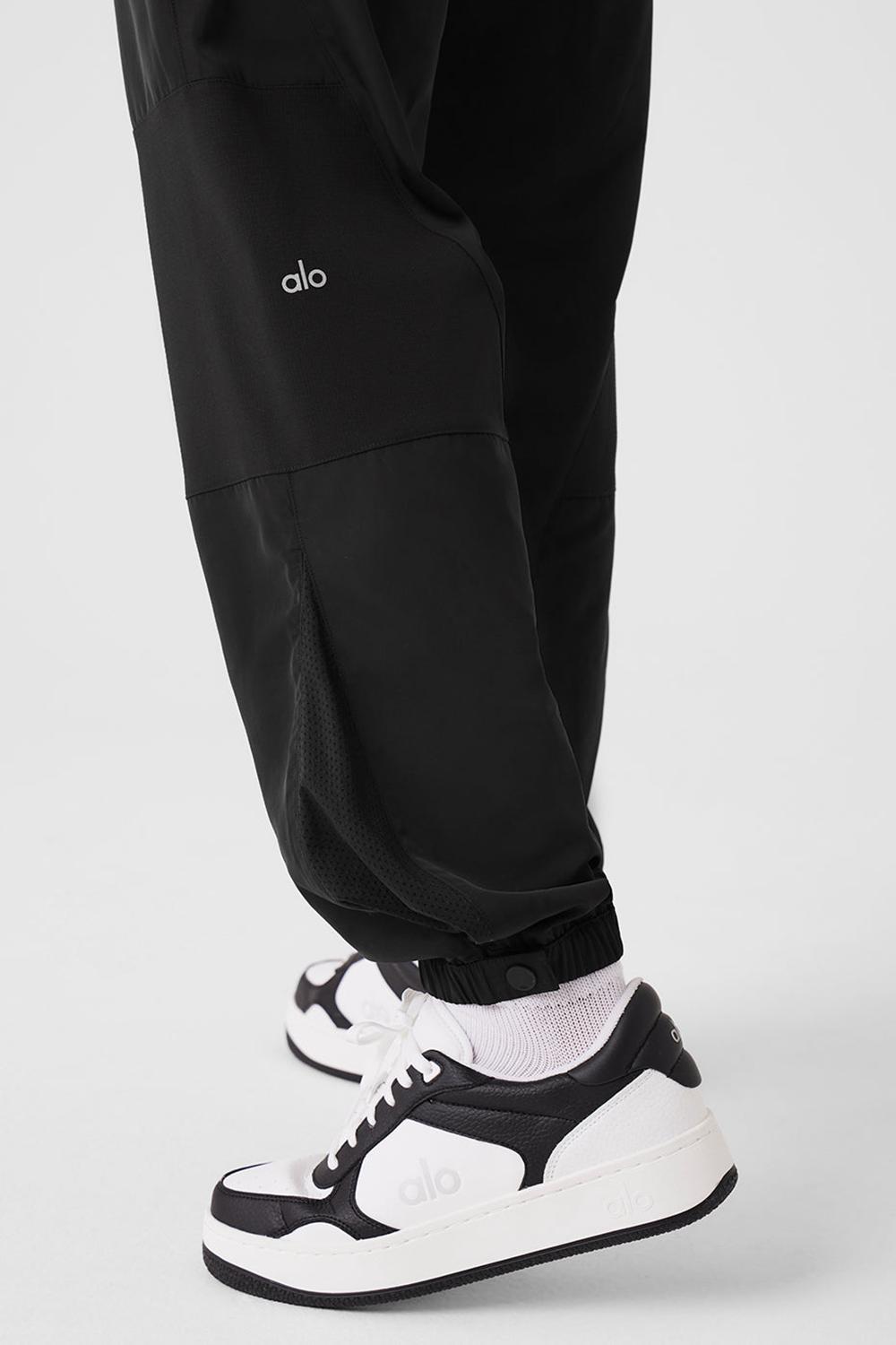 Pantalon Jogger Alo Yoga Mixed Media Reinvention Mujer Negros | Mexico  OYA-840923