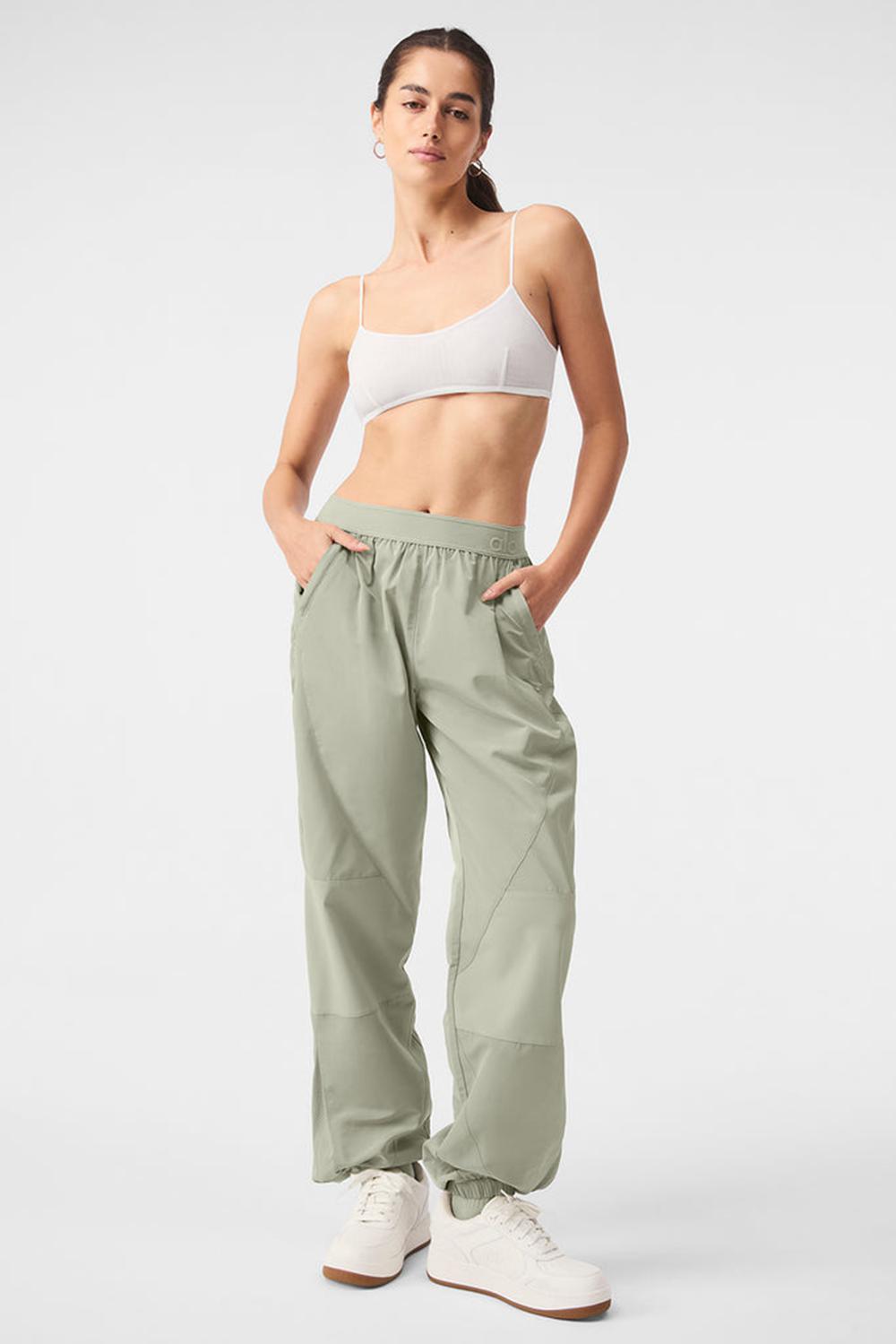 Pantalon Jogger Alo Yoga Mixed Media Reinvention Mujer Limestone | Mexico  WDU-837614