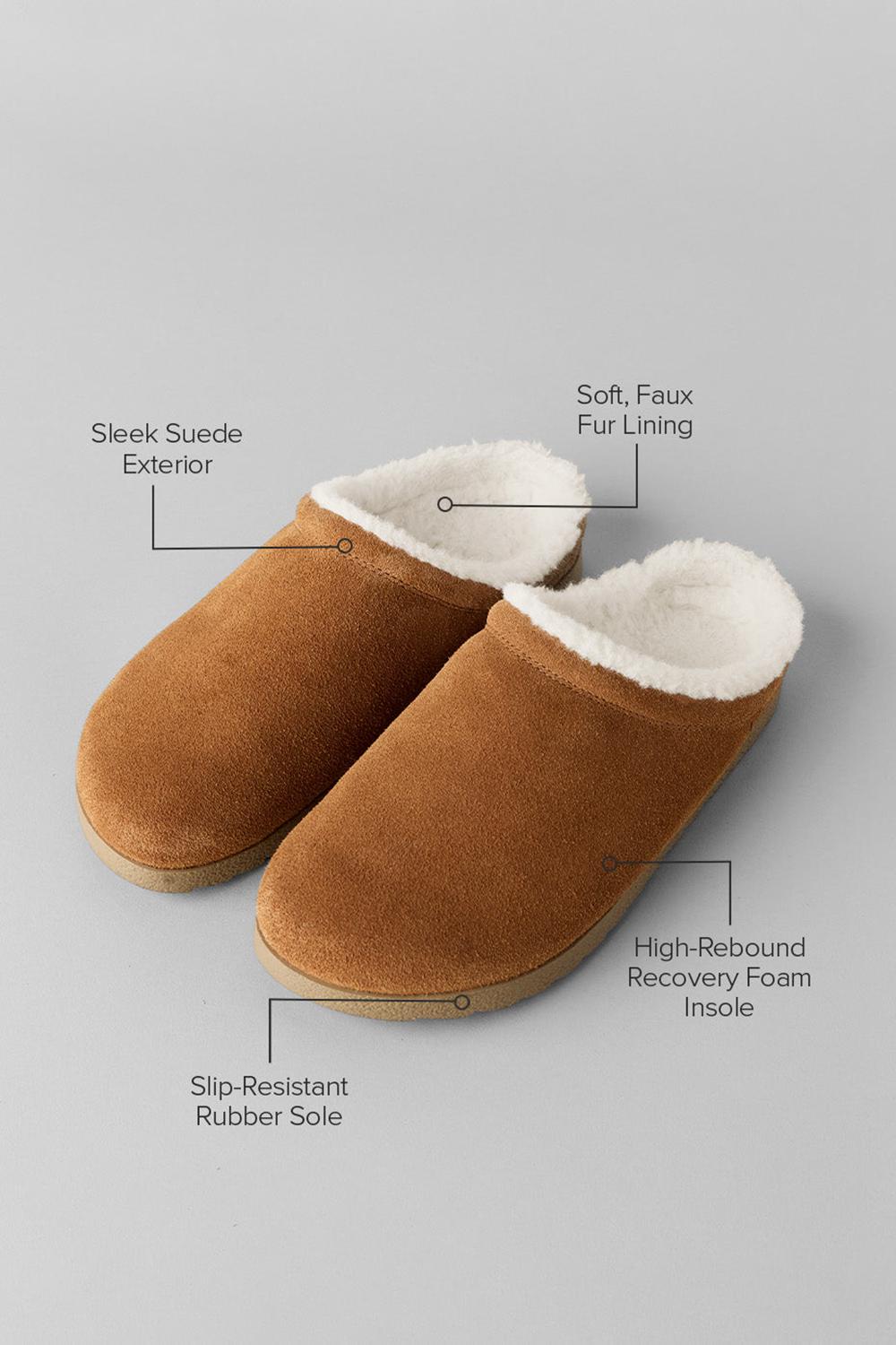 Pantuflas Alo Yoga Recovery Mujer Saddle / Ivory | Mexico  LST-413927