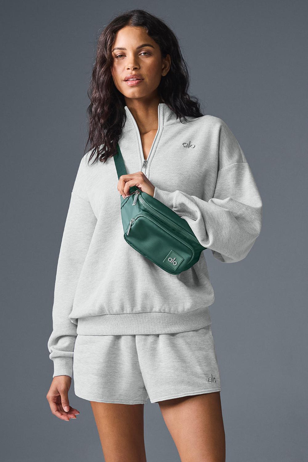 Pullover Alo Yoga Accolade 1/4 Zip Mujer Grises | Mexico  DUW-978324