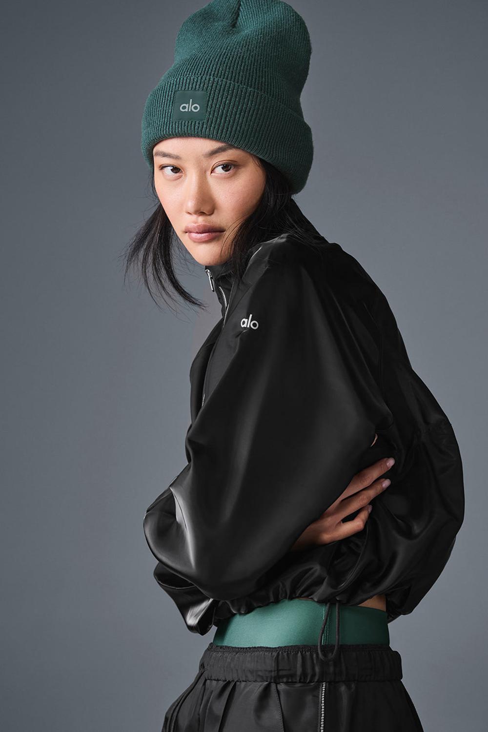 Pullover Alo Yoga Cropped Afterglow Mujer Negros | Mexico  GQZ-950273