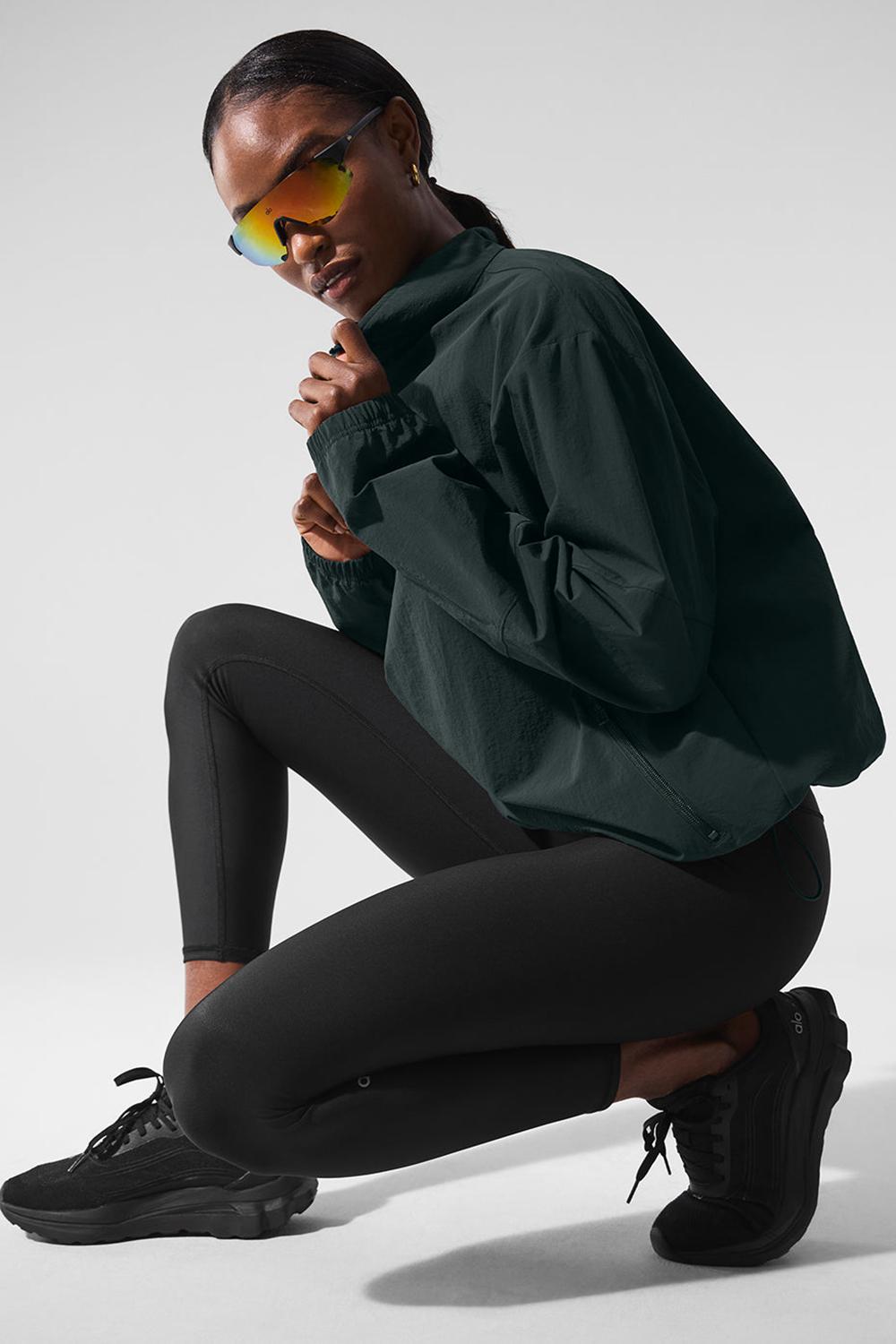 Pullover Alo Yoga Light Weight Takeaway Track Mujer Verdes | Mexico  RCS-825490