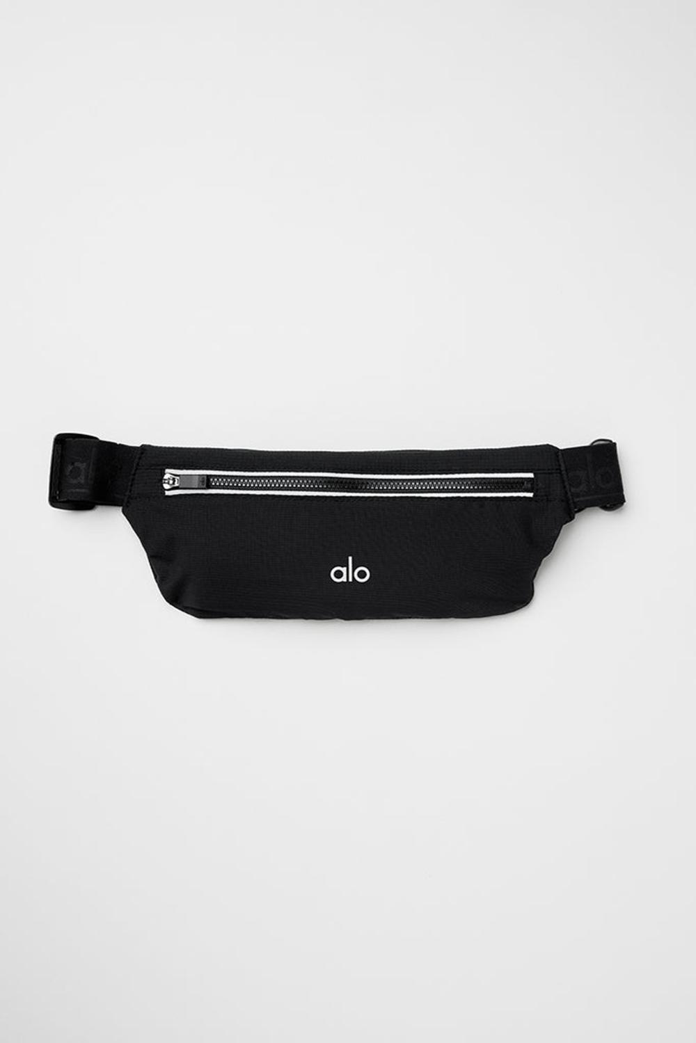 Running Belt Alo Yoga Stride Running Belt Mujer Negros | Mexico  BUF-208471