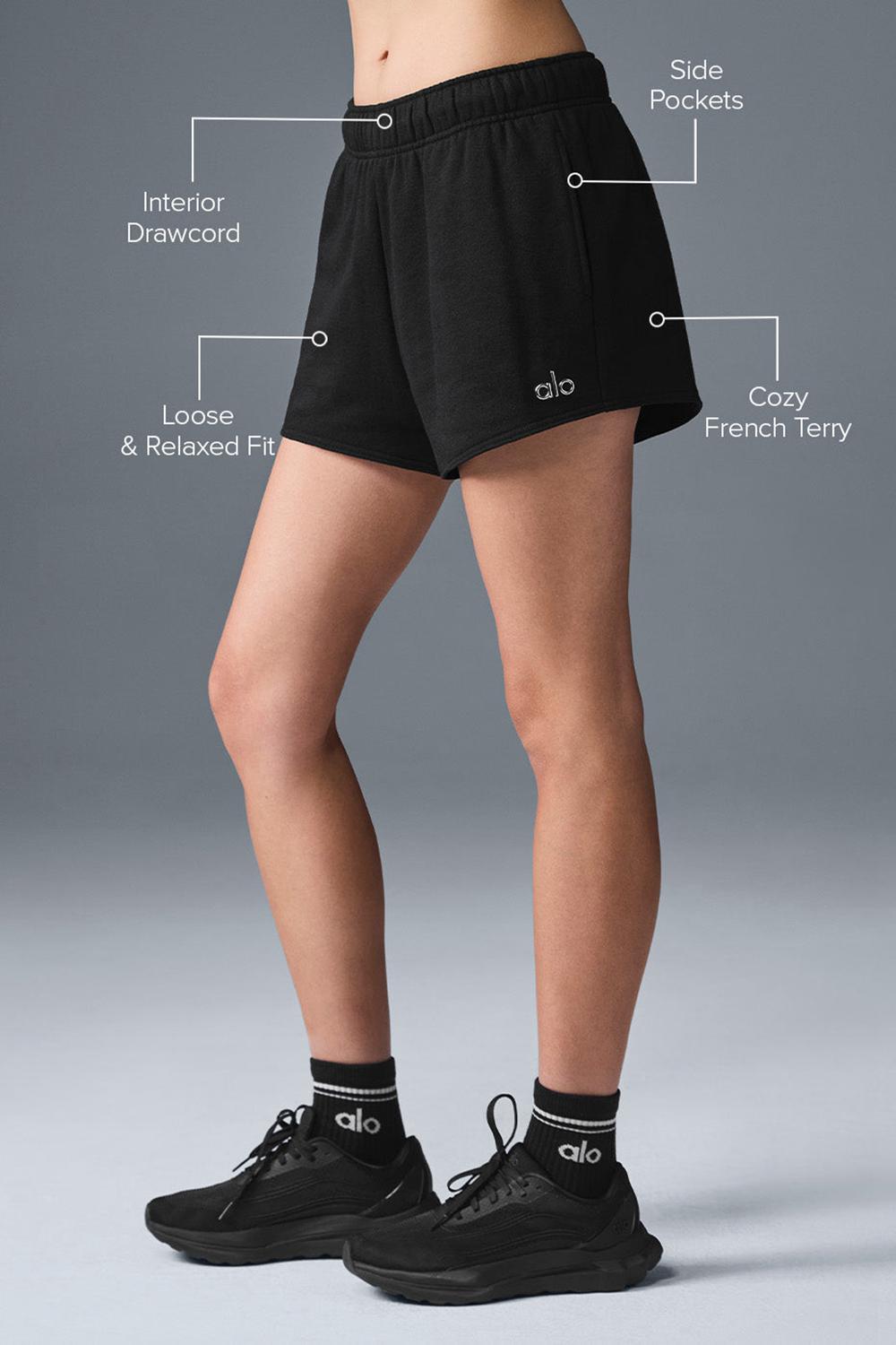 Short Alo Yoga Accolade Mujer Negros | Mexico  SKX-798015