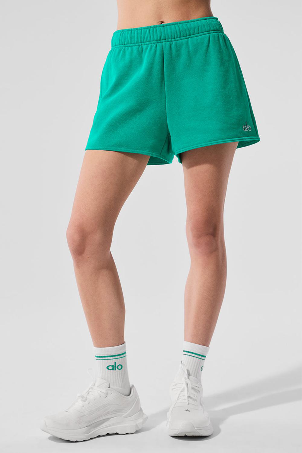 Short Alo Yoga Accolade Mujer Verdes | Mexico  HEK-369741