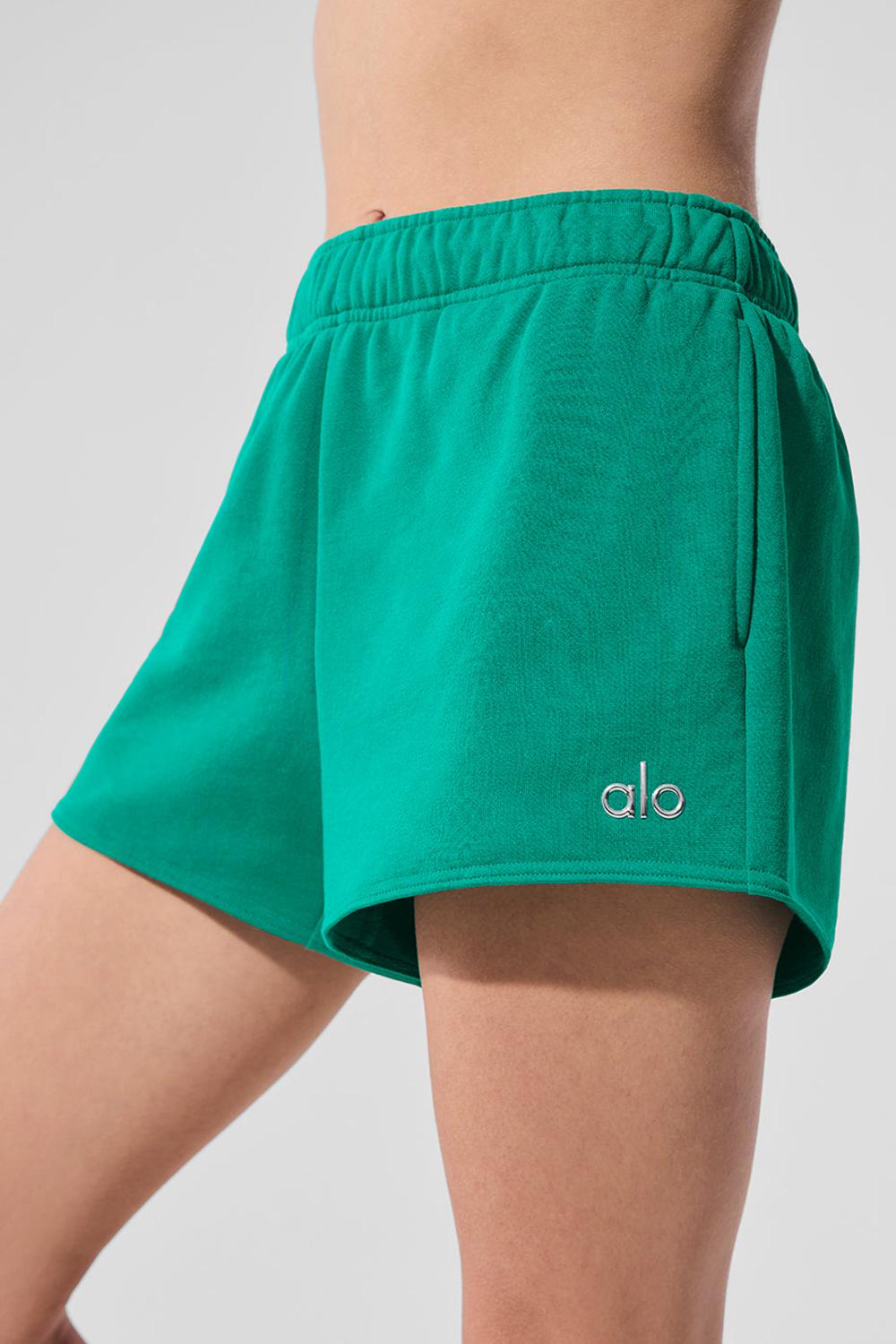 Short Alo Yoga Accolade Mujer Verdes | Mexico  HEK-369741