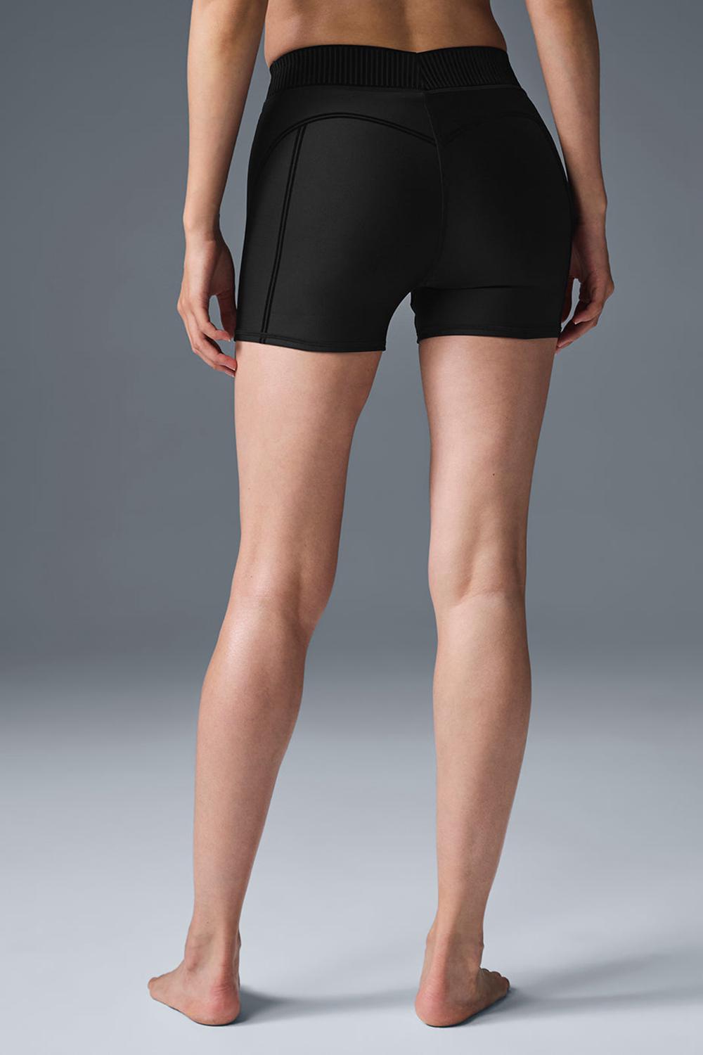 Short Alo Yoga Airlift High-Waist Line Up Mujer Negros | Mexico  ZKH-147390