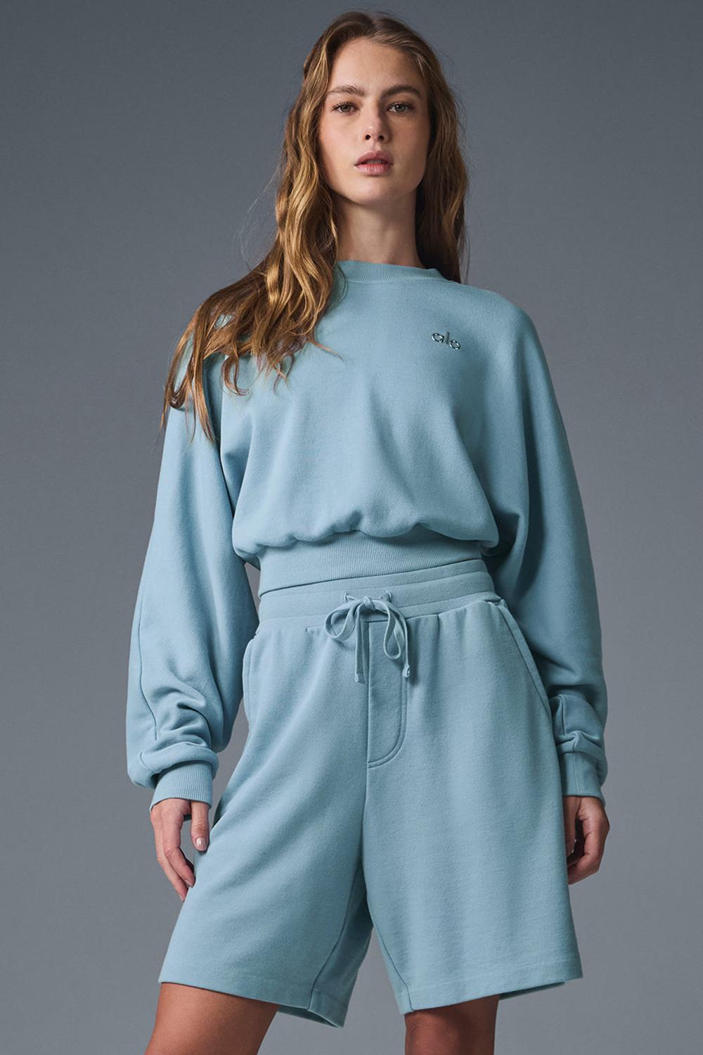 Short Alo Yoga Chill Mujer Azules | Mexico  EFB-298703