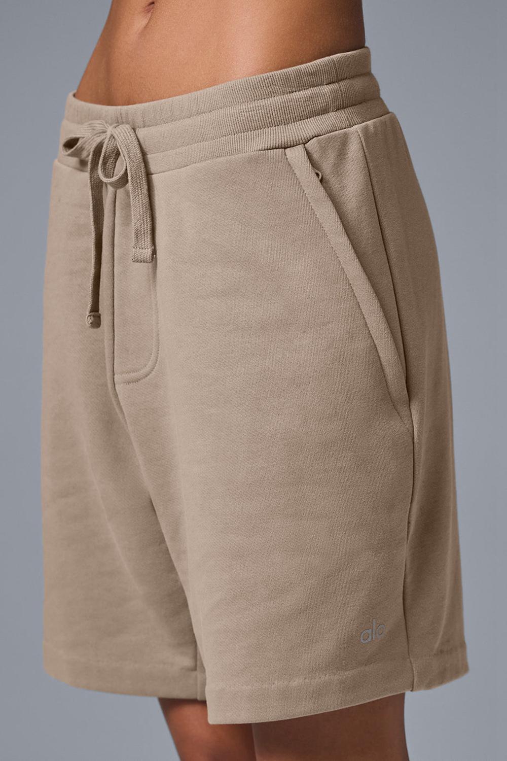 Short Alo Yoga Chill Mujer Gravel | Mexico  CDJ-759136