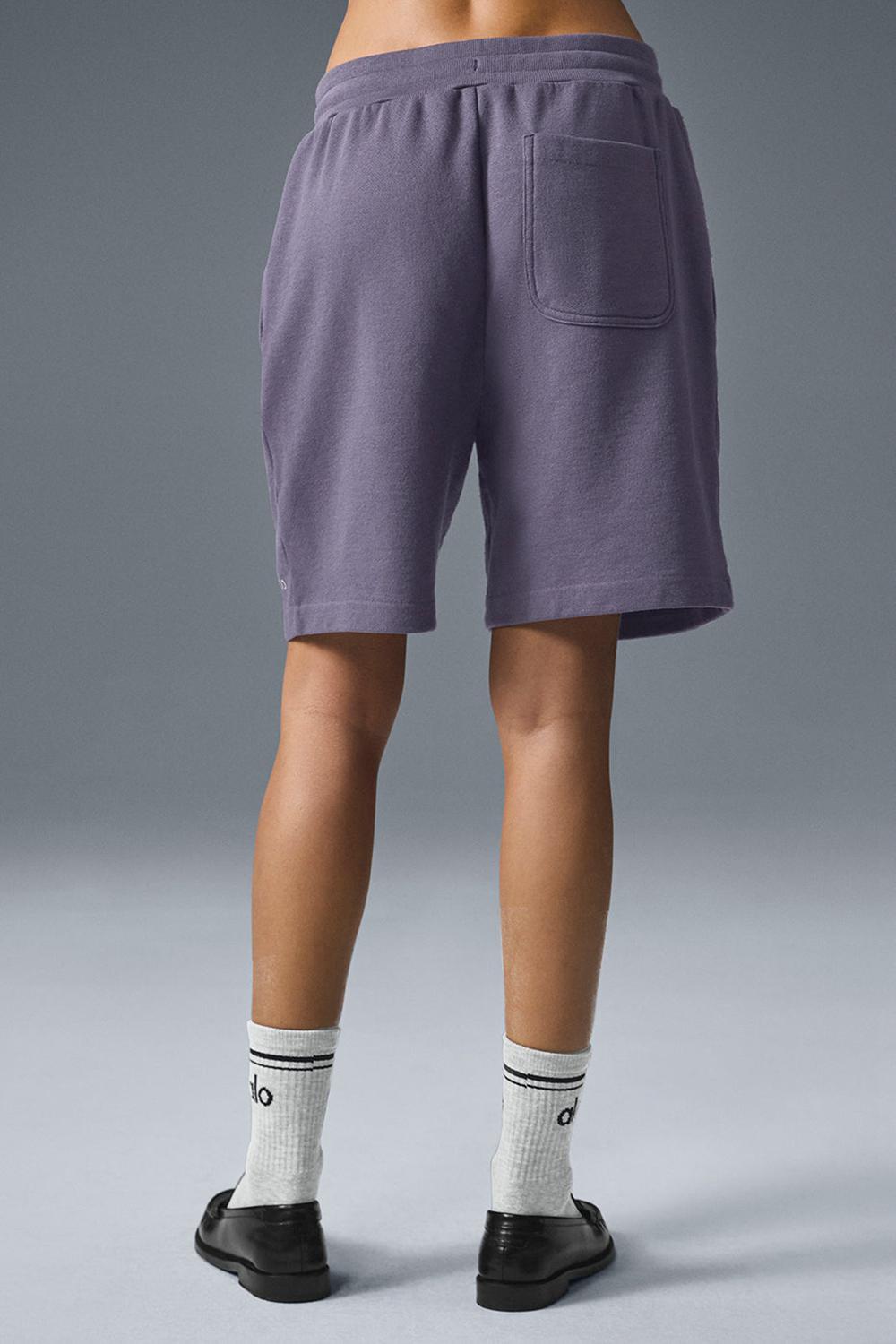 Short Alo Yoga Chill Mujer Italian Plum | Mexico  BXY-952830