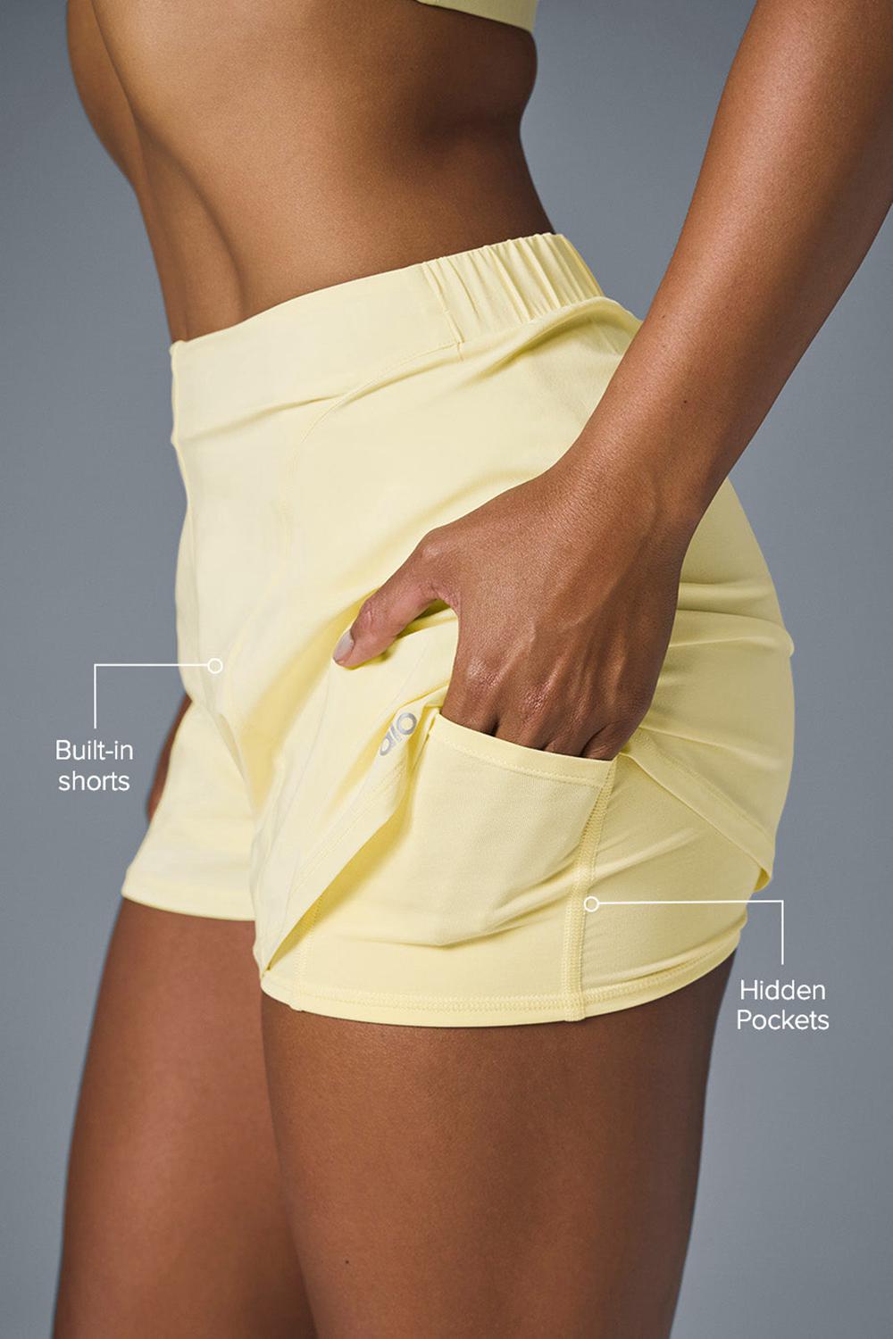 Short Alo Yoga Tiebreaker Mujer Azules | Mexico  IBK-128543