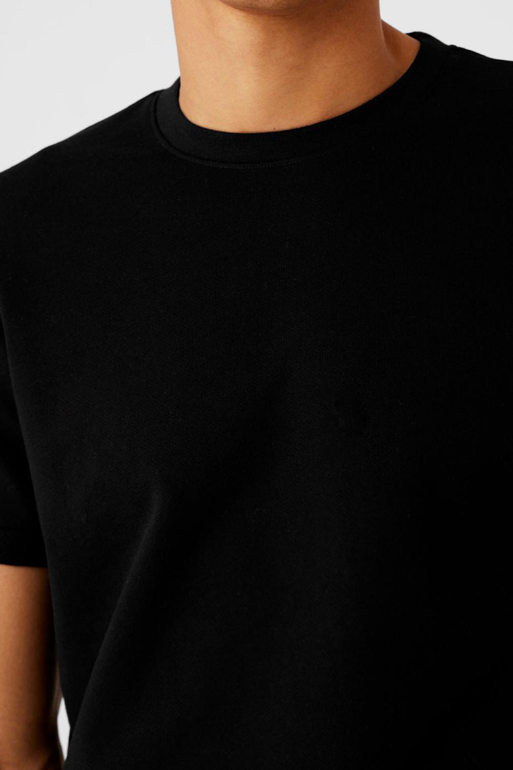 Short Sleeve Alo Yoga Chill Hombre Negros | Mexico  WNO-243087
