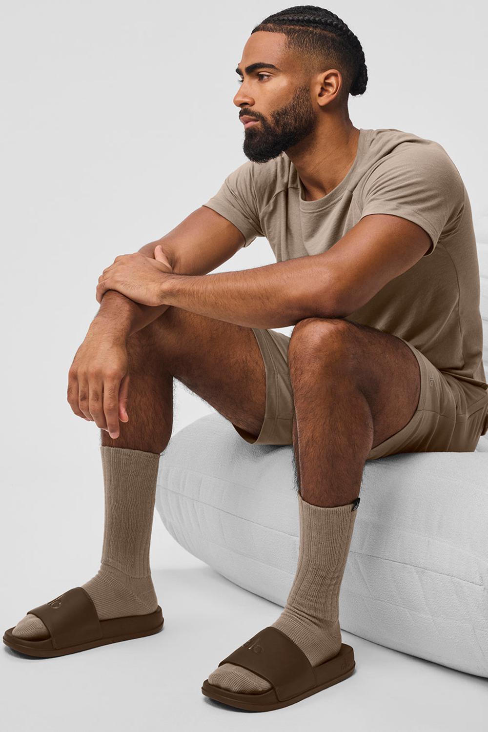 Slide Alo Yoga Unisex It Slide Hombre Espresso | Mexico  PQF-168450