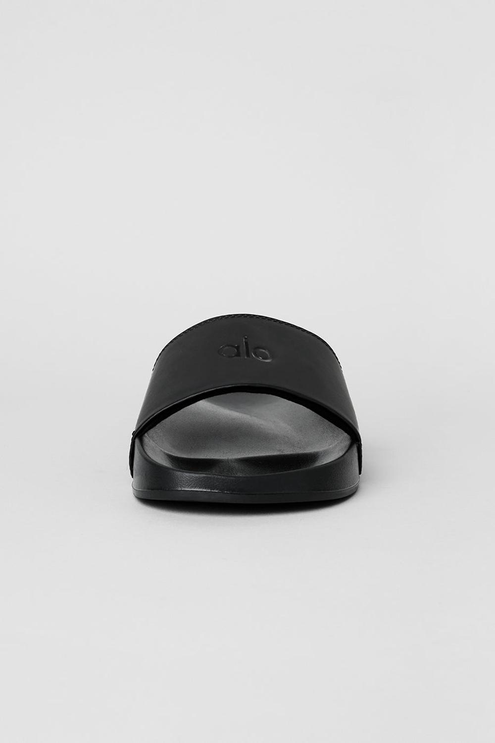 Slide Alo Yoga Unisex It Slide Hombre Negros | Mexico  JMV-948672