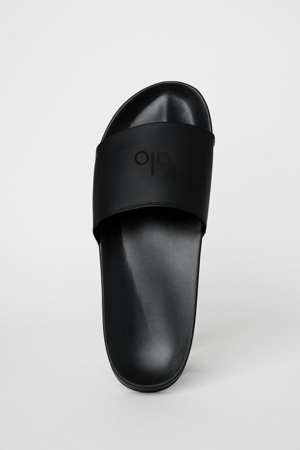Slide Alo Yoga Unisex It Slide Hombre Negros | Mexico  JMV-948672