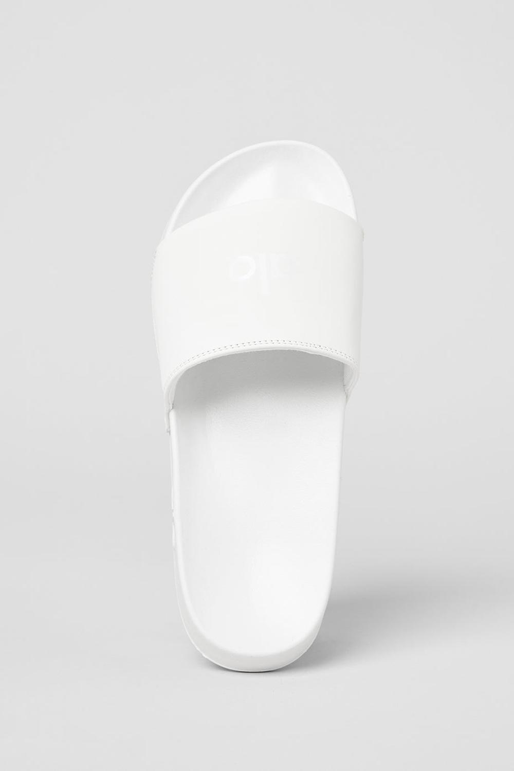 Slide Alo Yoga Unisex It Slide Mujer Blancos | Mexico  RBU-601924
