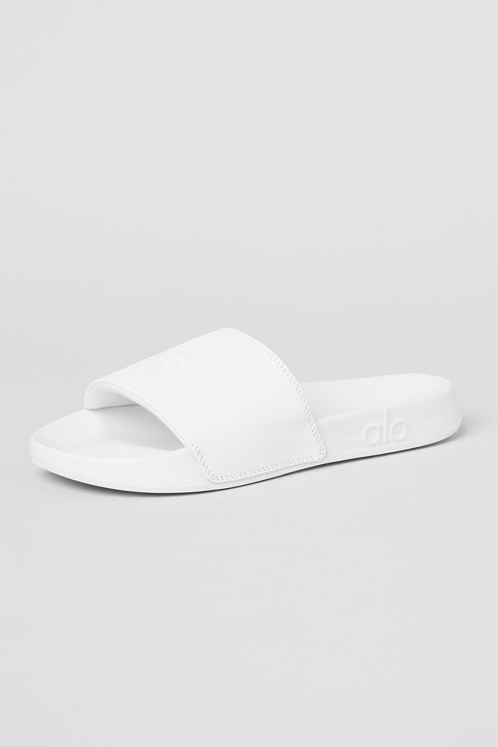 Slide Alo Yoga Unisex It Slide Mujer Blancos | Mexico  RBU-601924
