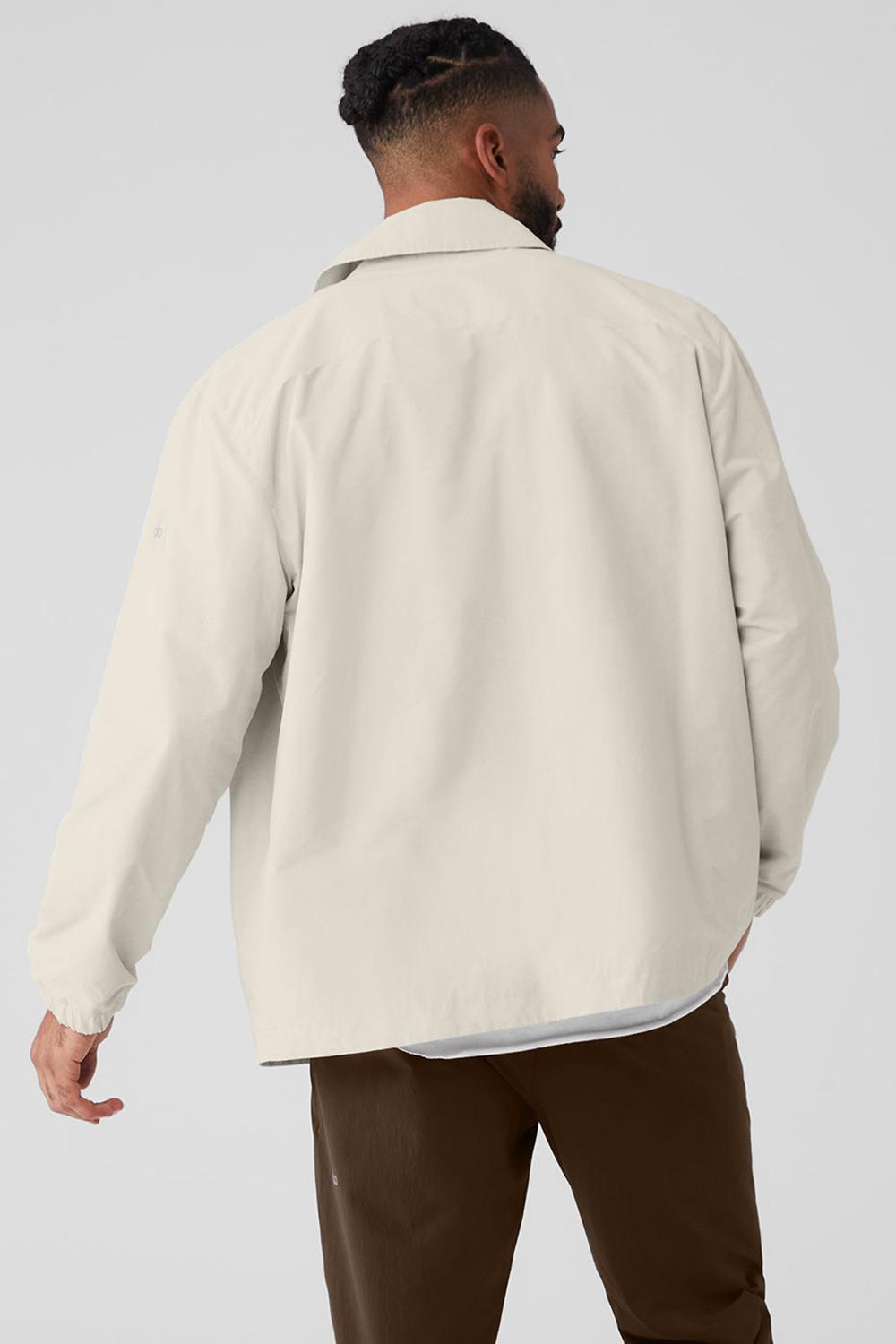 Sobrecamisa Alo Yoga Torrent Hombre Bone | Mexico  LYS-573289