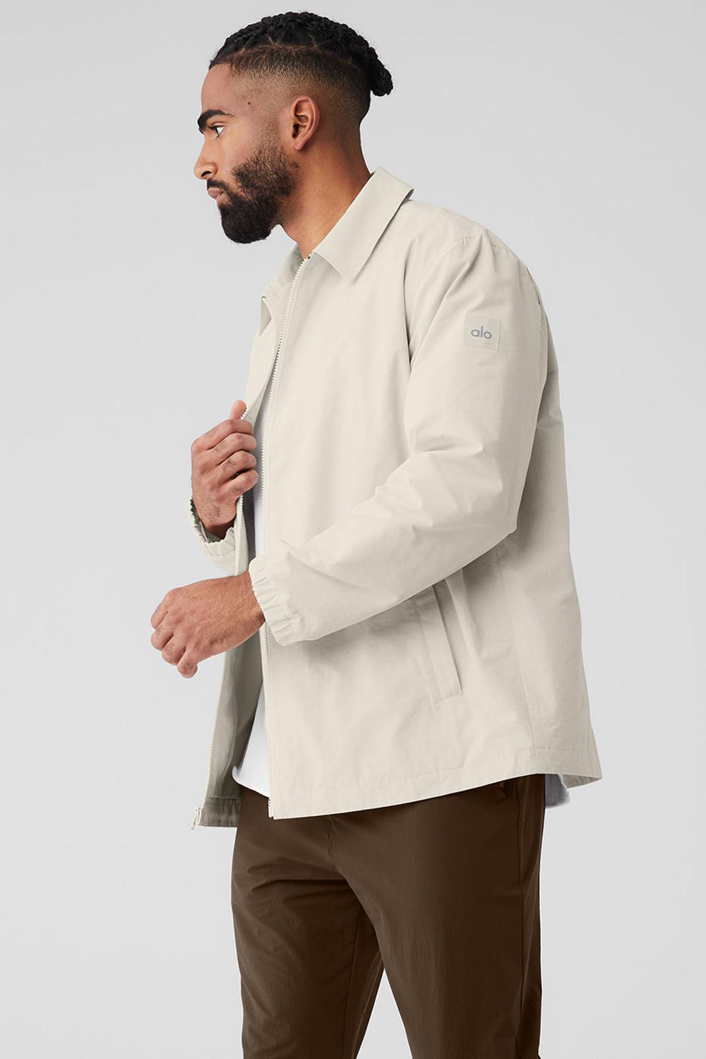 Sobrecamisa Alo Yoga Torrent Hombre Bone | Mexico  LYS-573289