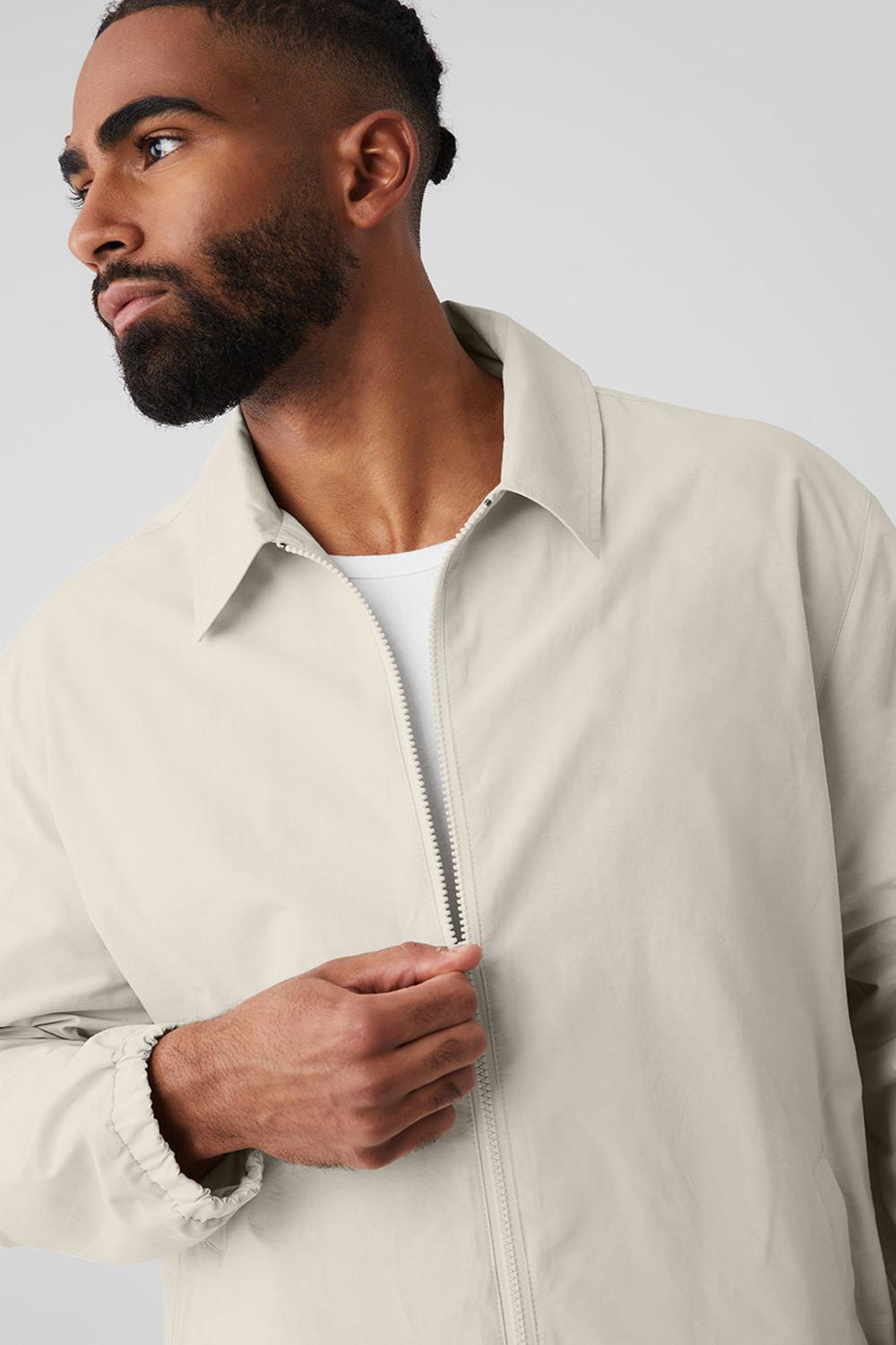 Sobrecamisa Alo Yoga Torrent Hombre Bone | Mexico  LYS-573289