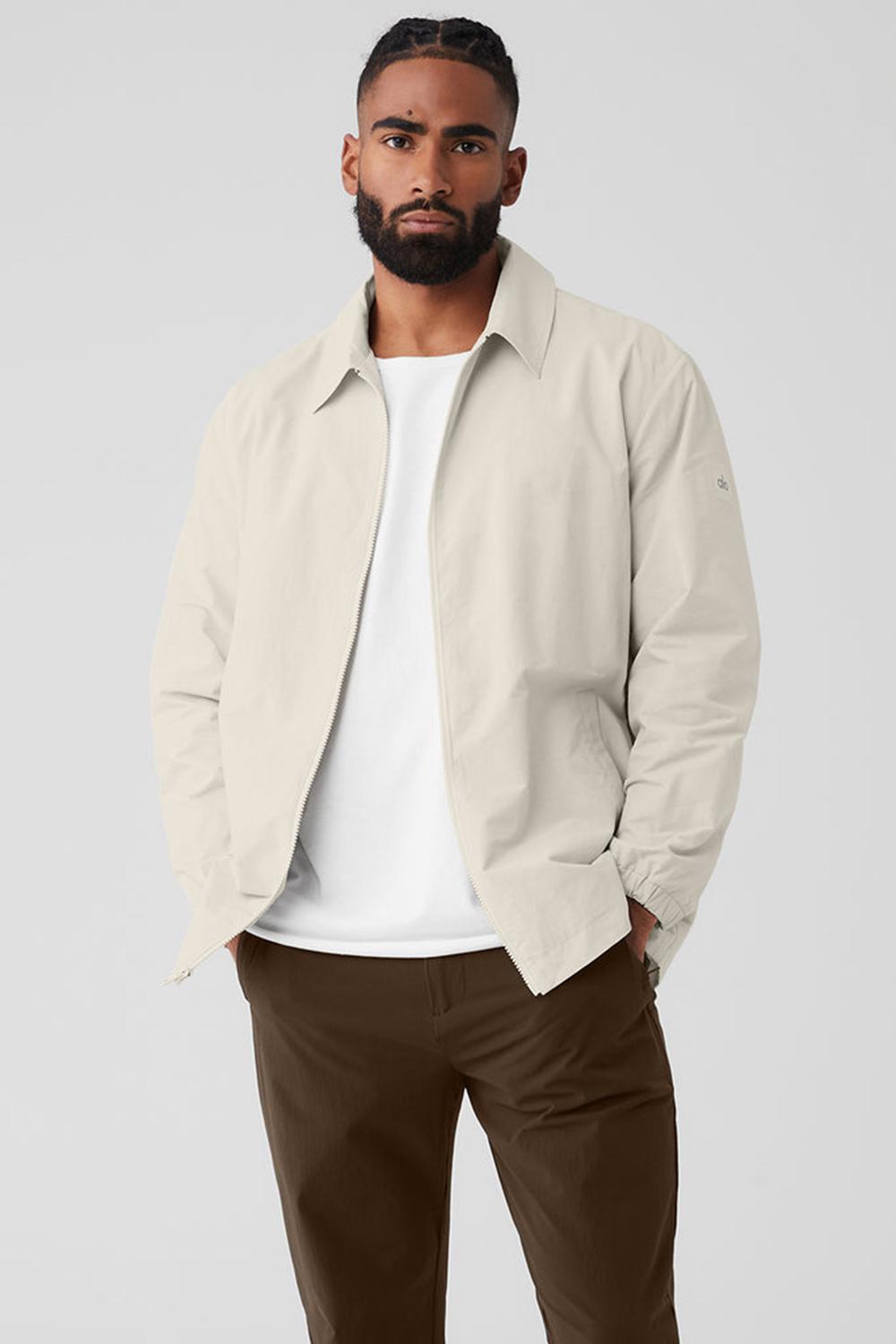 Sobrecamisa Alo Yoga Torrent Hombre Bone | Mexico  LYS-573289