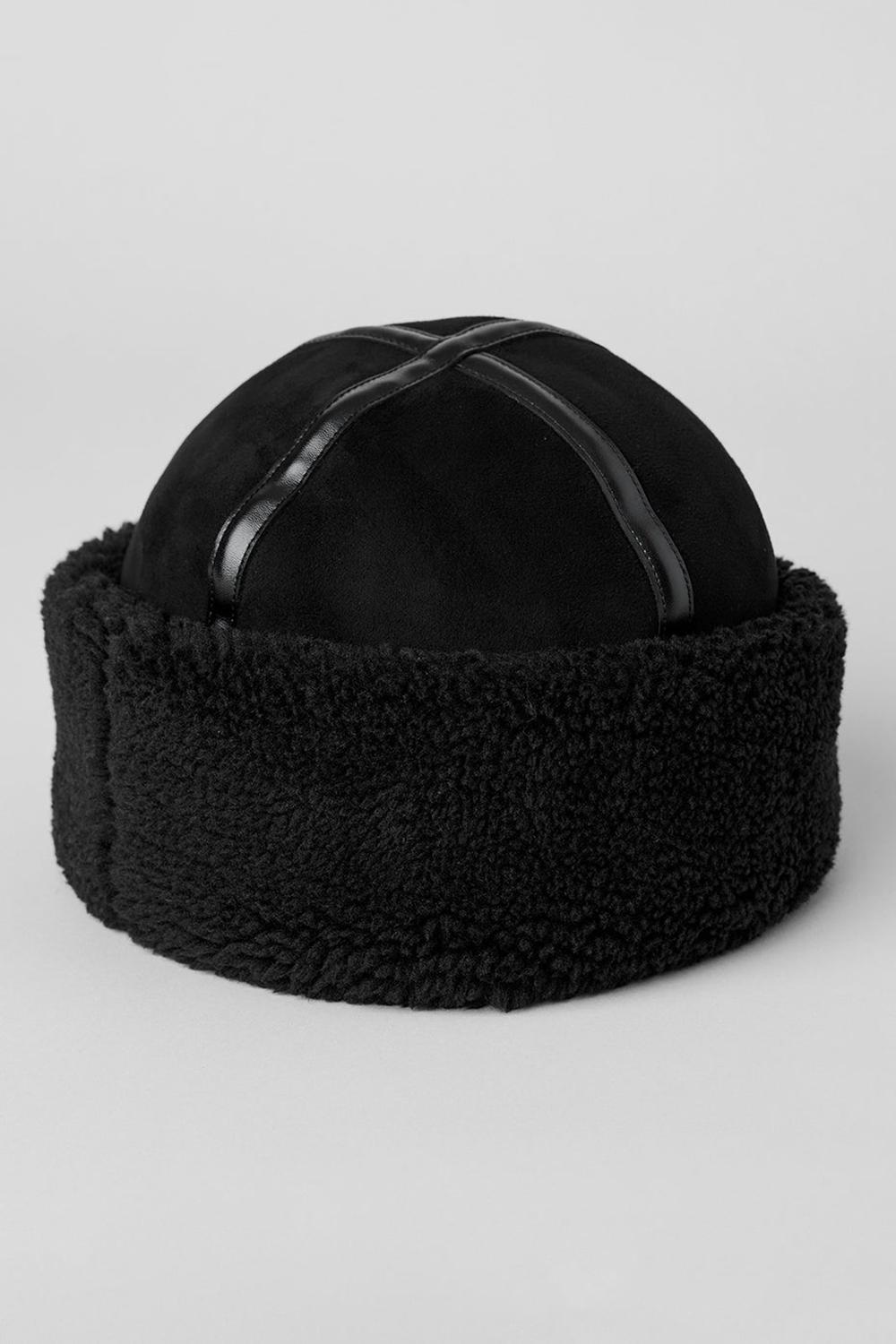 Sombreros Alo Yoga Winterfun Zhivago Hombre Negros | Mexico  POT-035864