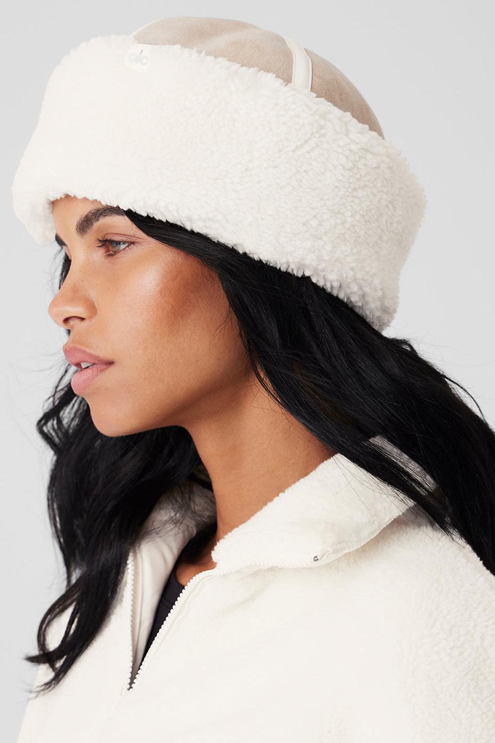 Sombreros Alo Yoga Winterfun Zhivago Mujer Oat / Ivory | Mexico  KDH-960815