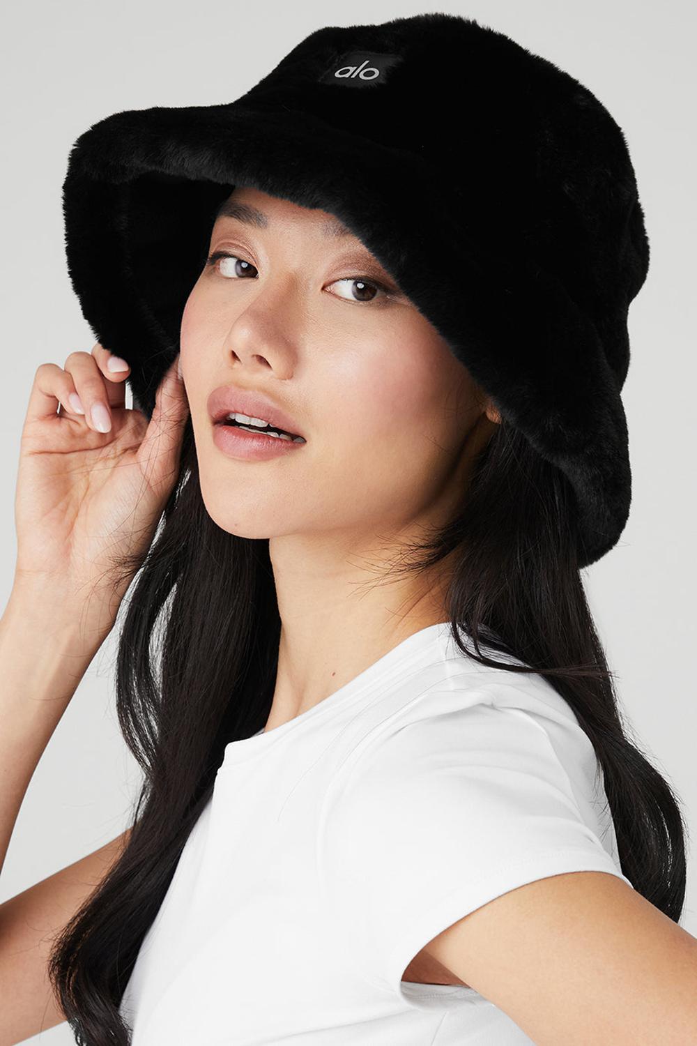 Sombreros De Pescador Alo Yoga Faux Fur Mujer Negros | Mexico  KCW-469820