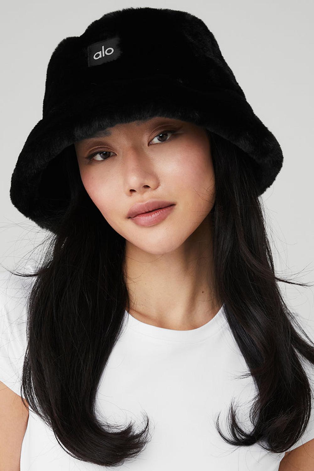Sombreros De Pescador Alo Yoga Faux Fur Mujer Negros | Mexico  KCW-469820