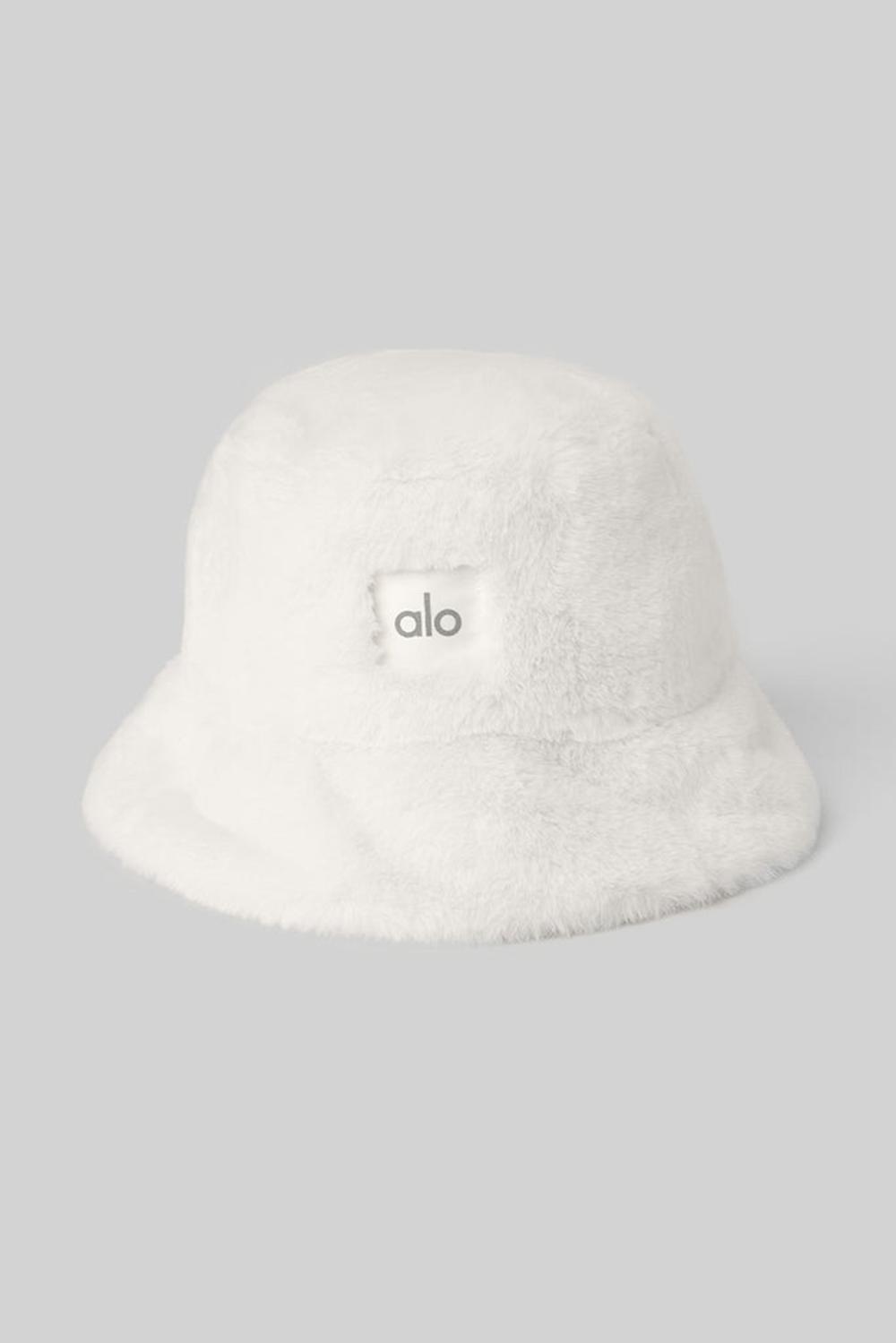 Sombreros De Pescador Alo Yoga Faux Fur Mujer Ivory | Mexico  UCL-594806