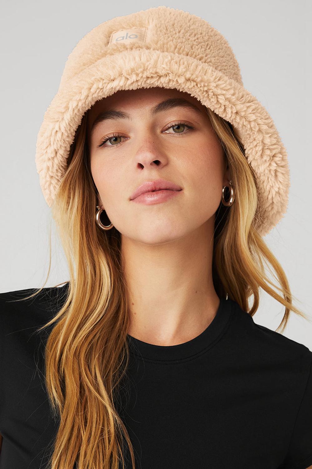 Sombreros De Pescador Alo Yoga Foxy Sherpa Mujer Camel | Mexico  NLV-284639