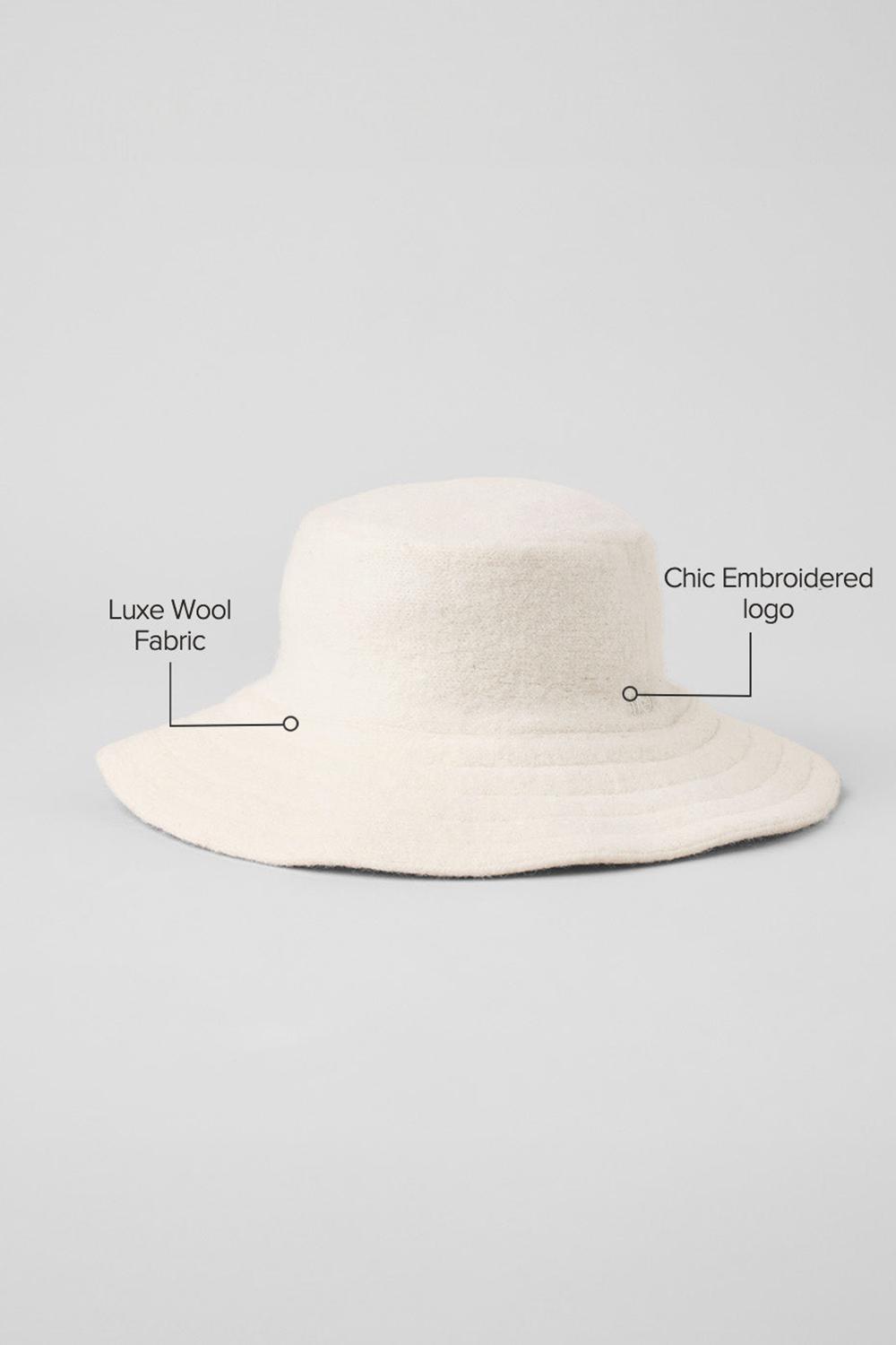 Sombreros De Pescador Alo Yoga Merino Wool Hombre Ivory | Mexico  UEB-832501