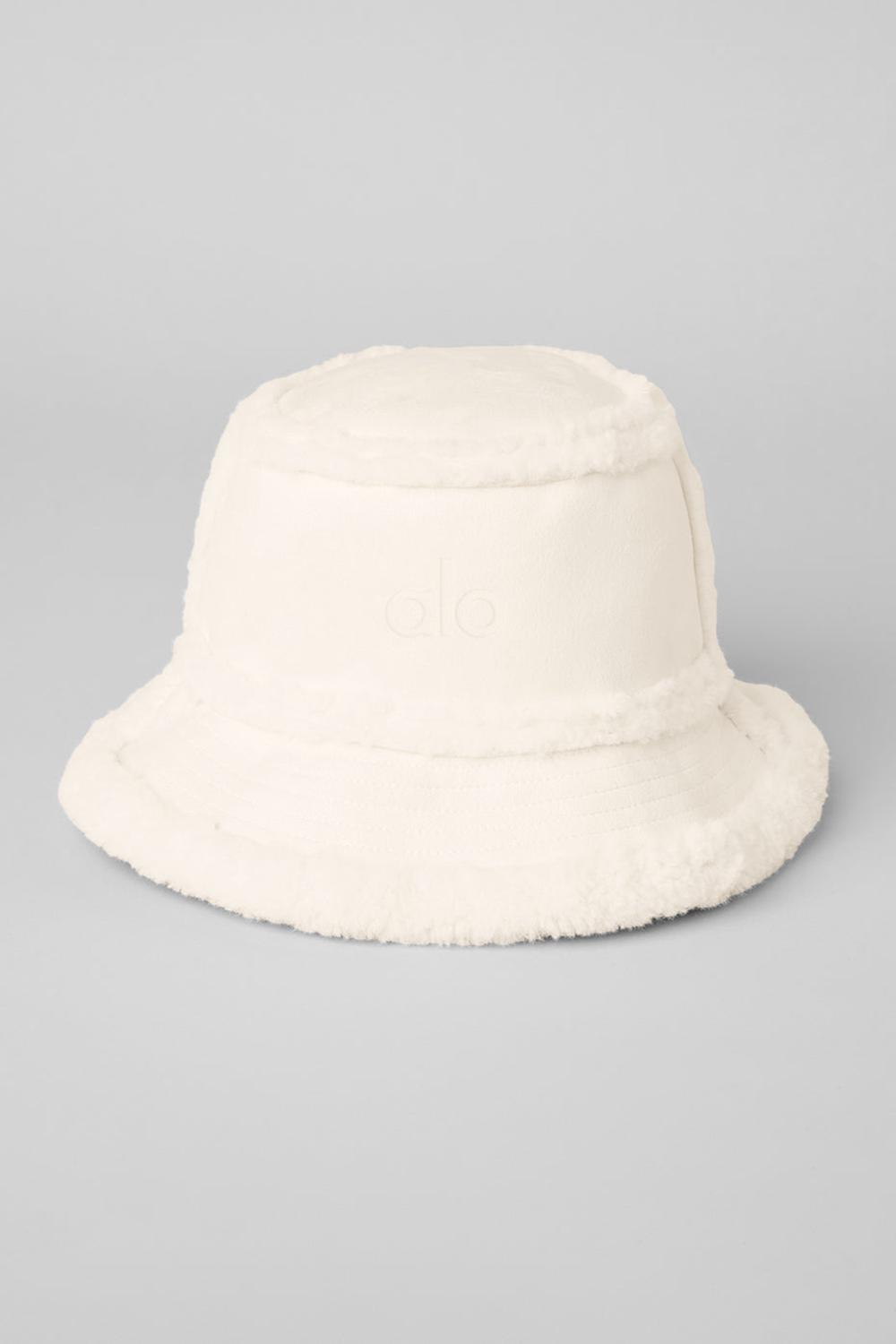 Sombreros De Pescador Alo Yoga Winterfun Mujer Ivory | Mexico  XYO-207564