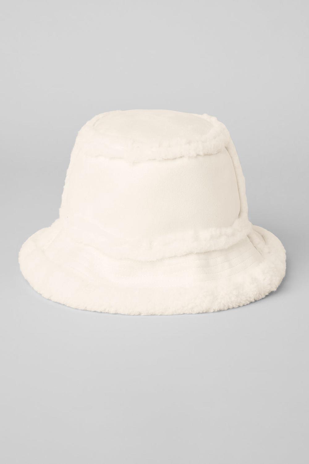 Sombreros De Pescador Alo Yoga Winterfun Mujer Ivory | Mexico  XYO-207564