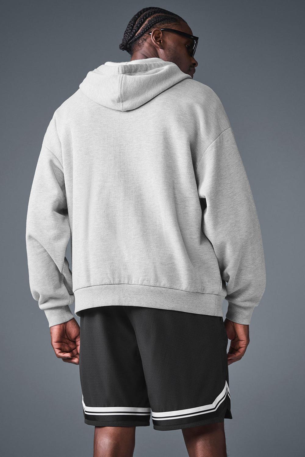 Sudadera con Capucha Alo Yoga Accolade Full Zip Hombre Grises | Mexico  XPN-714325