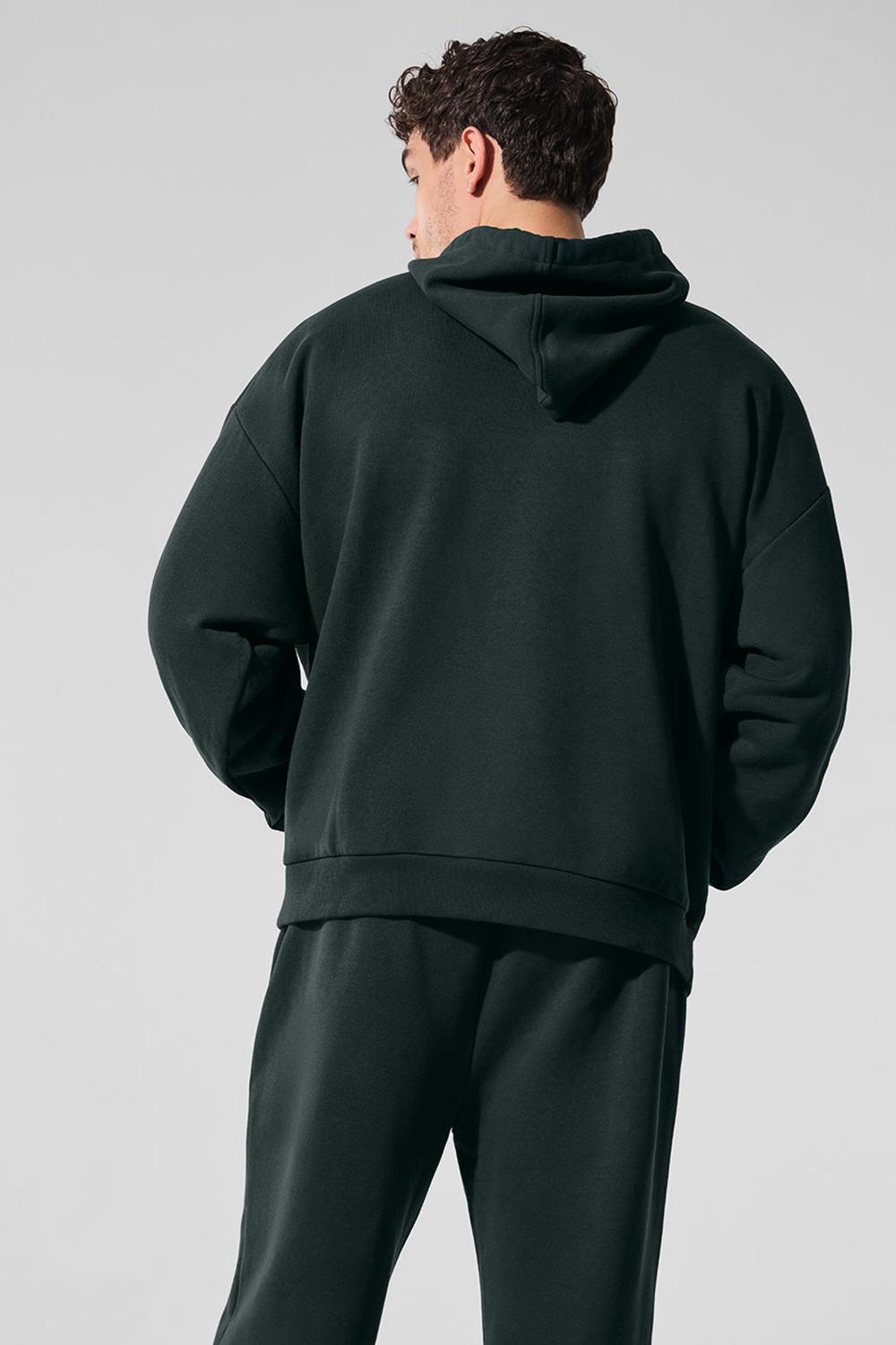 Sudadera con Capucha Alo Yoga Accolade Hombre Verdes | Mexico  KTD-964138