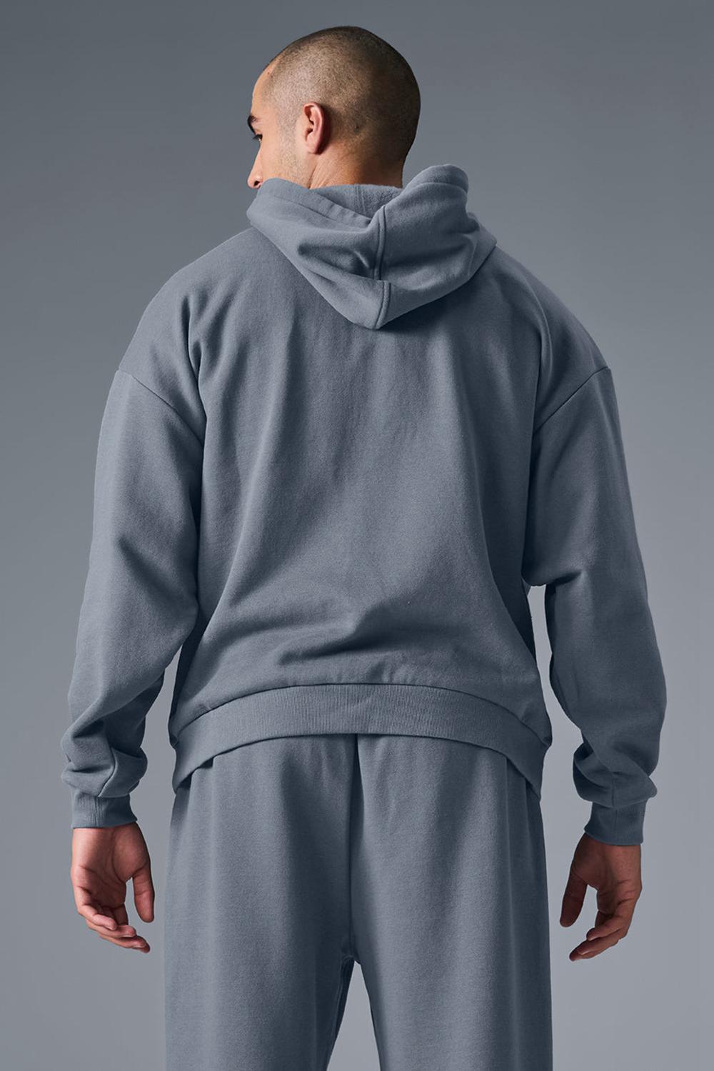 Sudadera con Capucha Alo Yoga Accolade Hombre Grises | Mexico  SZL-351729