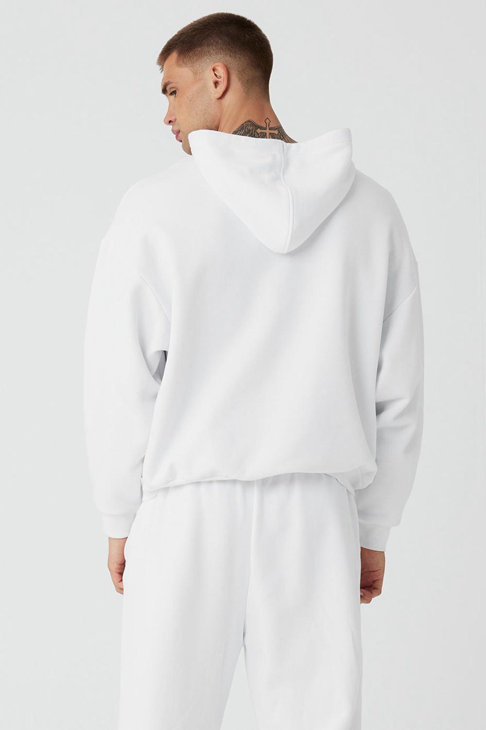Sudadera con Capucha Alo Yoga Accolade Hombre Blancos | Mexico  HBT-234086