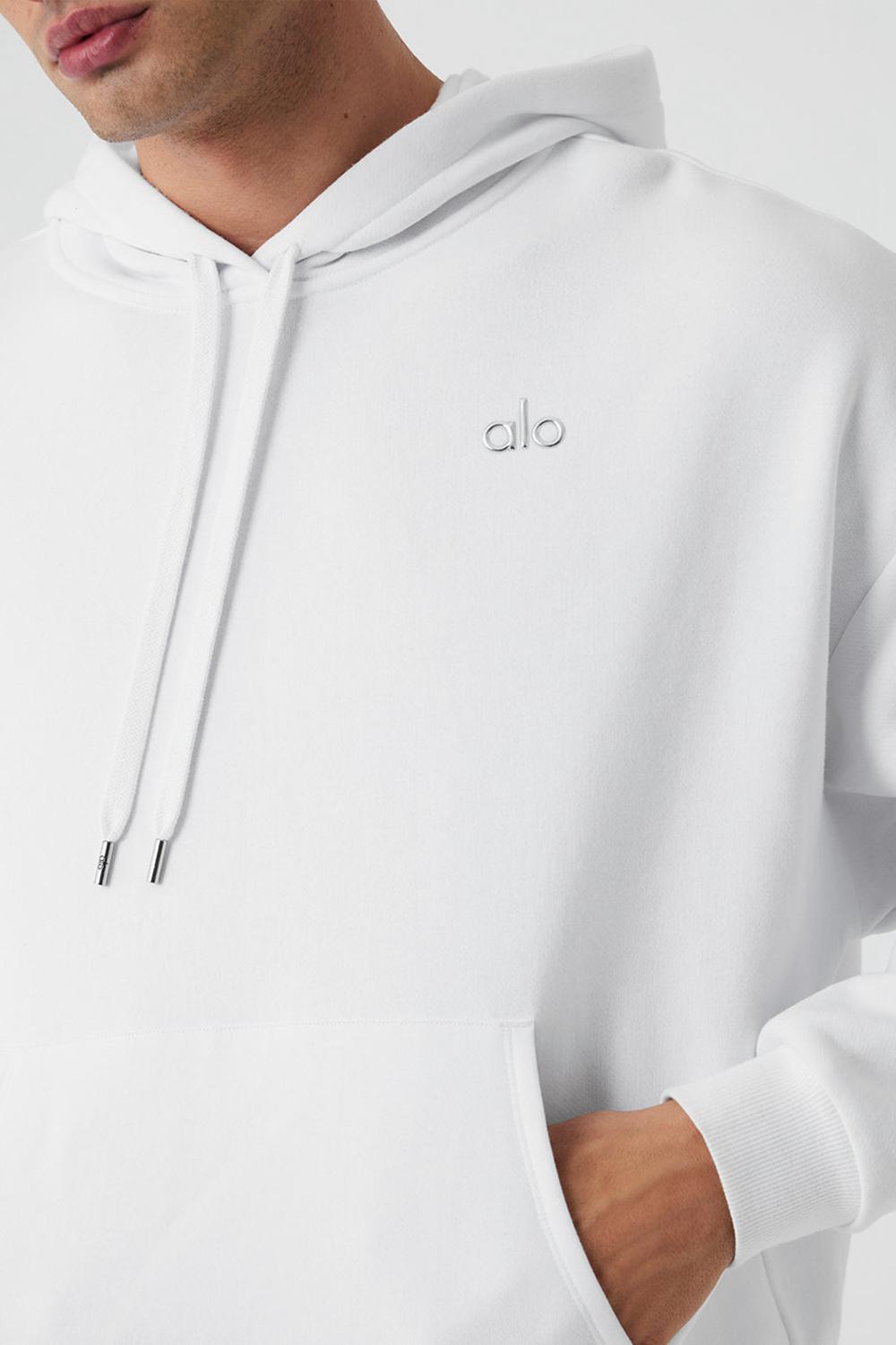 Sudadera con Capucha Alo Yoga Accolade Hombre Blancos | Mexico  HBT-234086