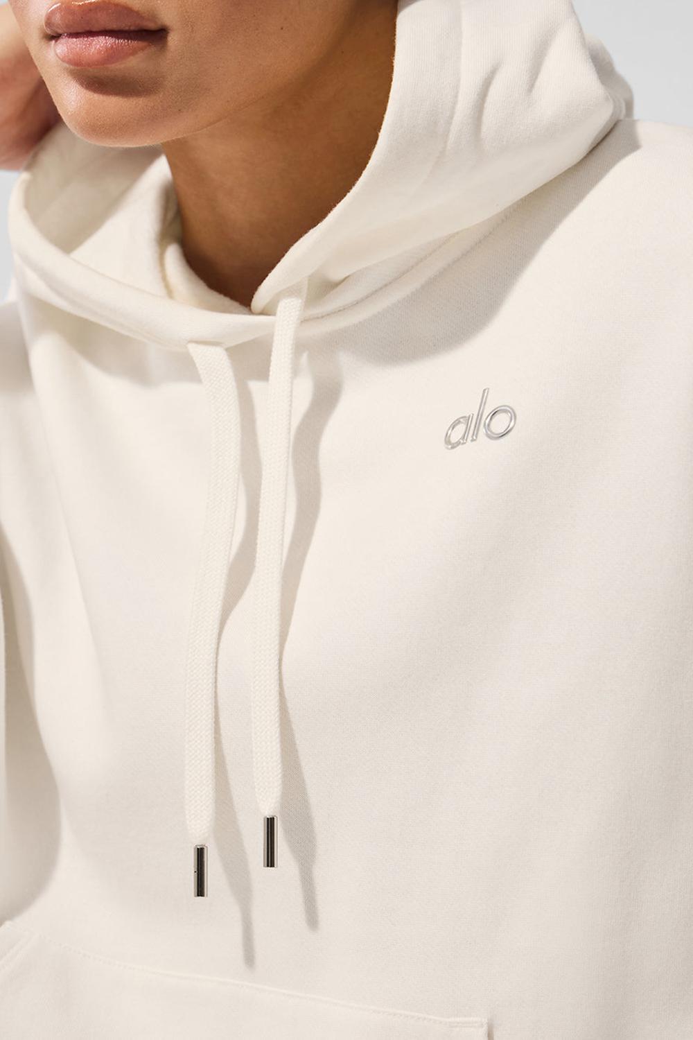 Sudadera con Capucha Alo Yoga Accolade Mujer Ivory | Mexico  ZLV-543710