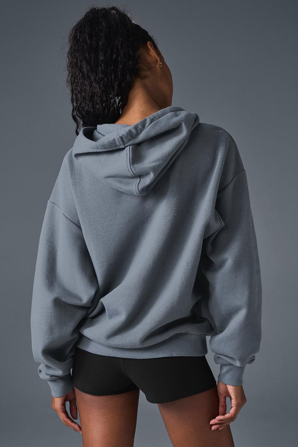 Sudadera con Capucha Alo Yoga Accolade Mujer Grises | Mexico  BNY-819736