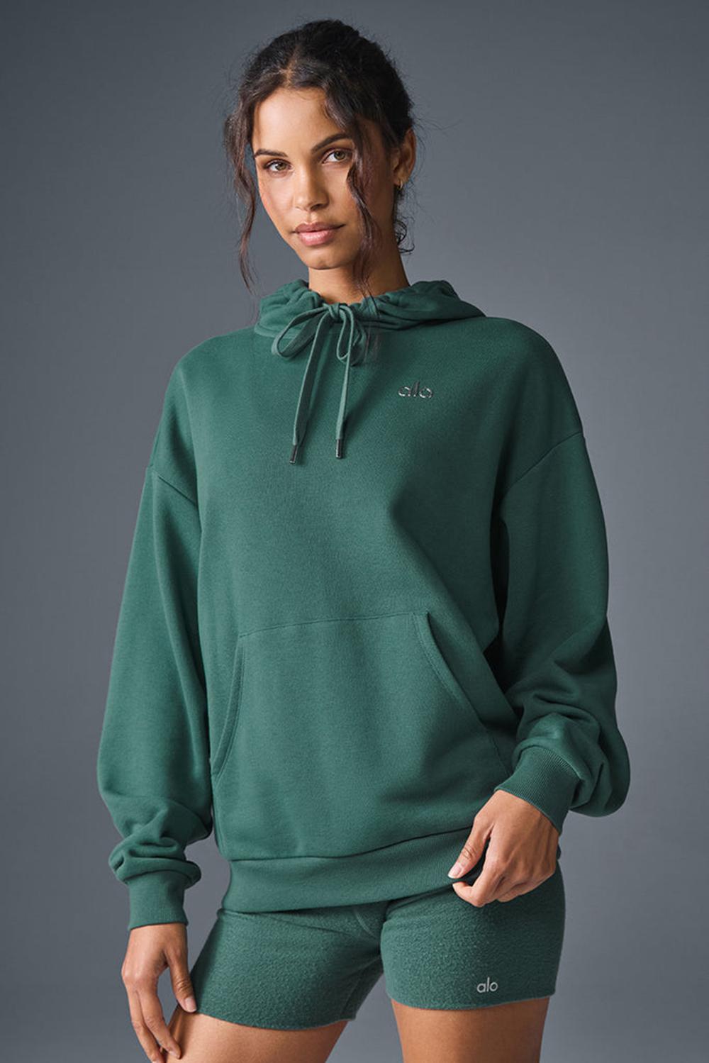 Sudadera con Capucha Alo Yoga Accolade Mujer Winter Ivy | Mexico  NXU-095438