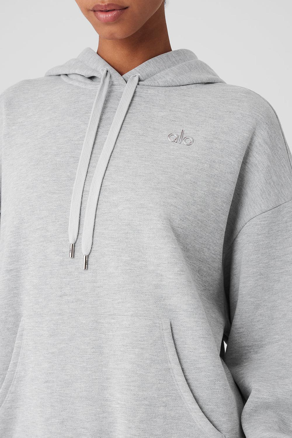 Sudadera con Capucha Alo Yoga Accolade Mujer Grises | Mexico  RTM-149286